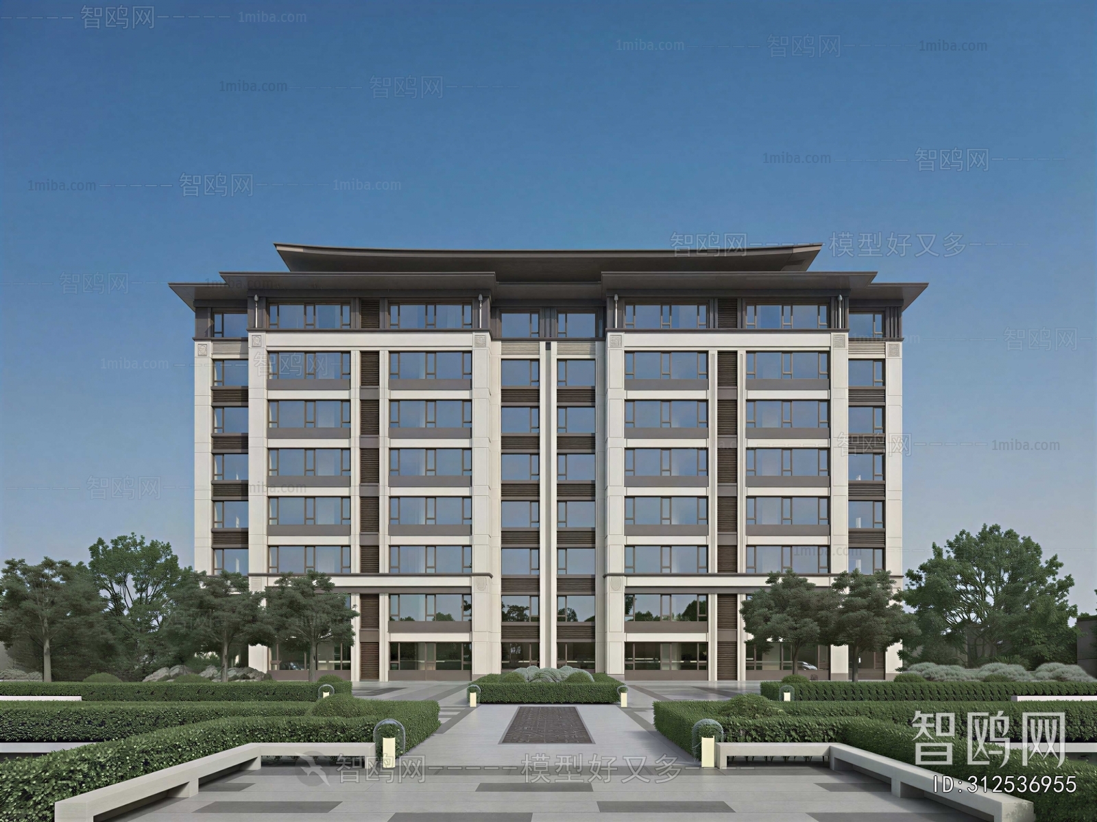 New Chinese Style Residential Building