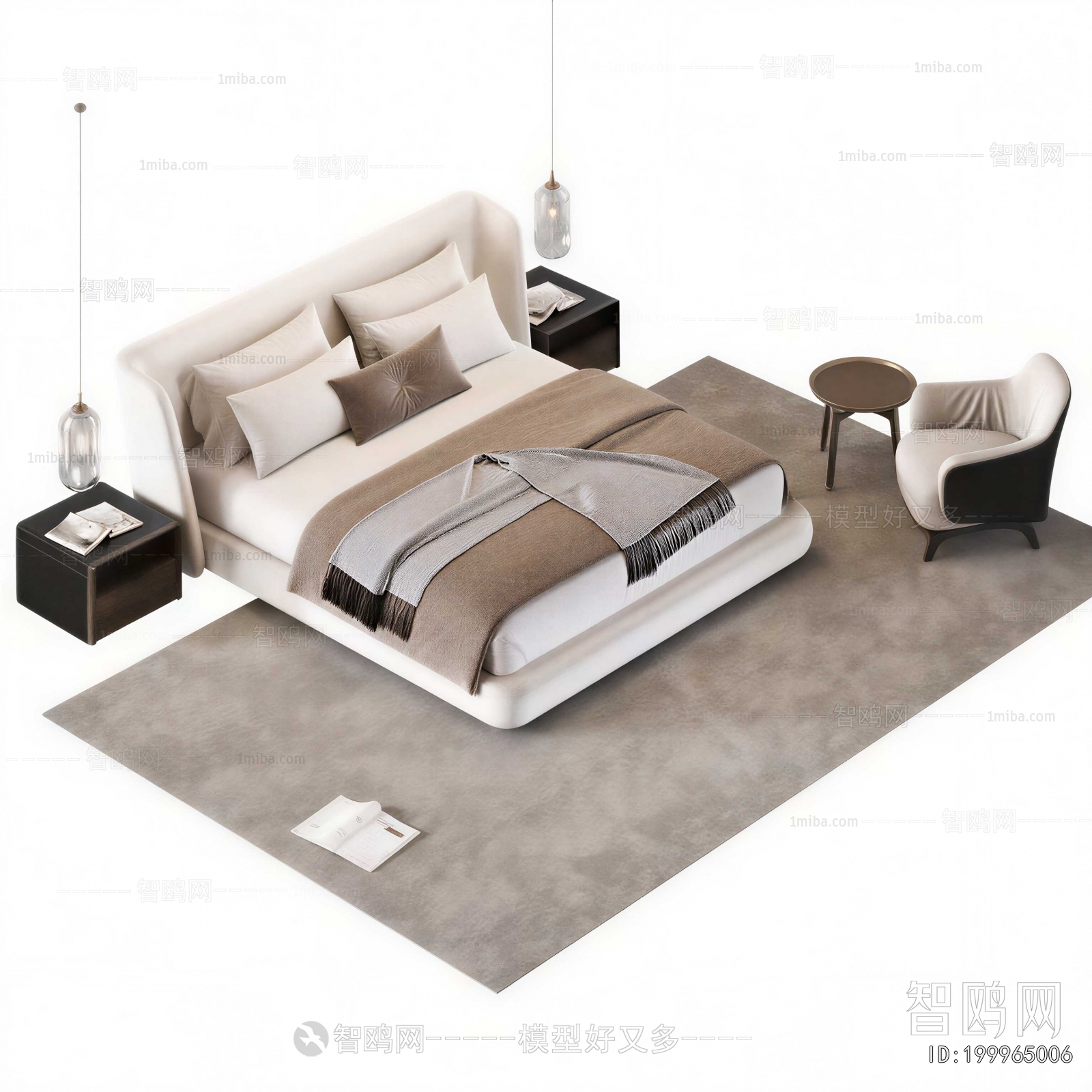 Modern Double Bed