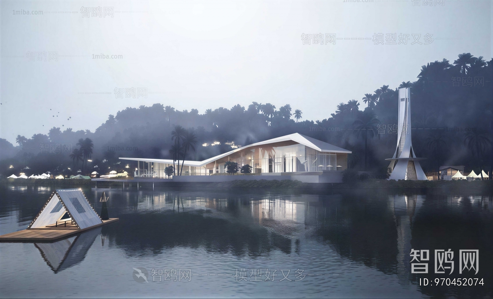 Modern Appearance Of Commercial Building