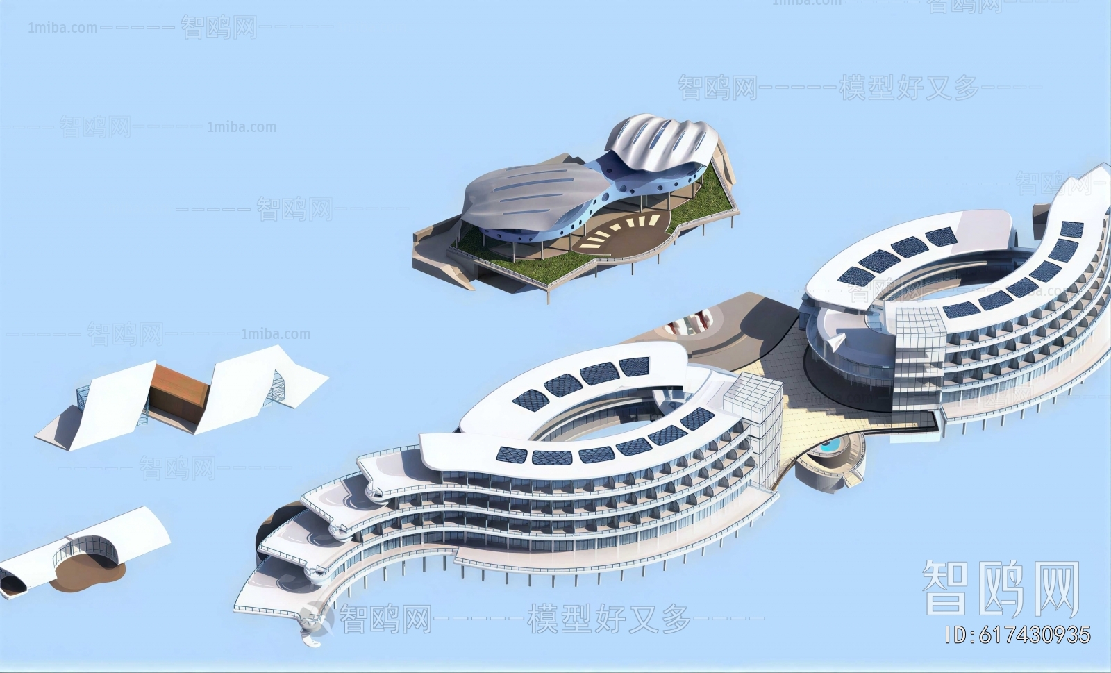 Modern Appearance Of Commercial Building