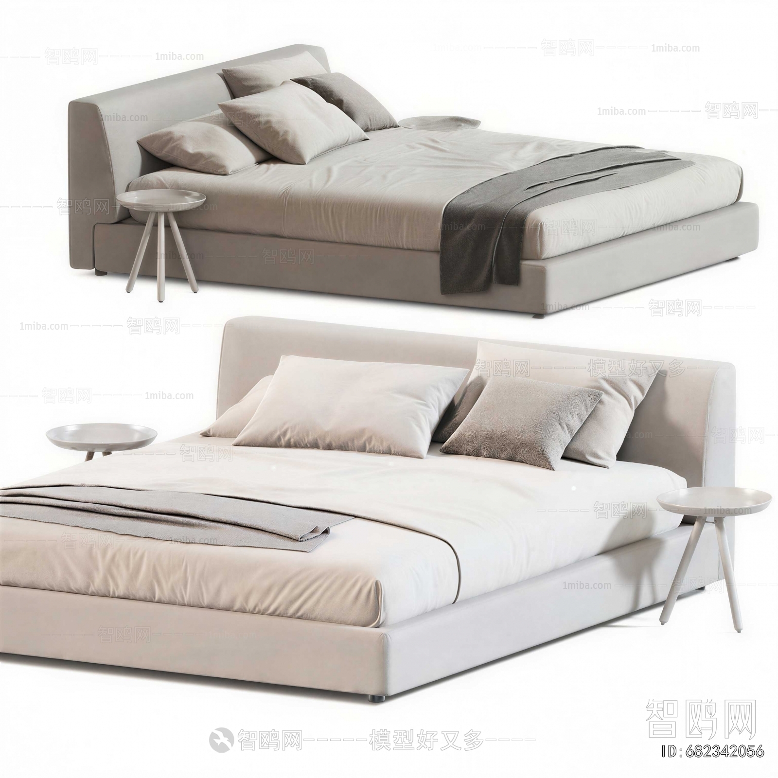 Modern Double Bed