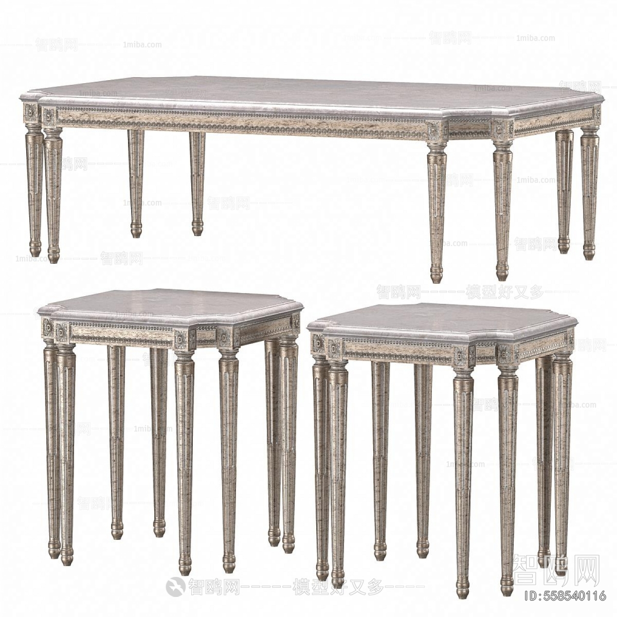 French Style Side Table/corner Table