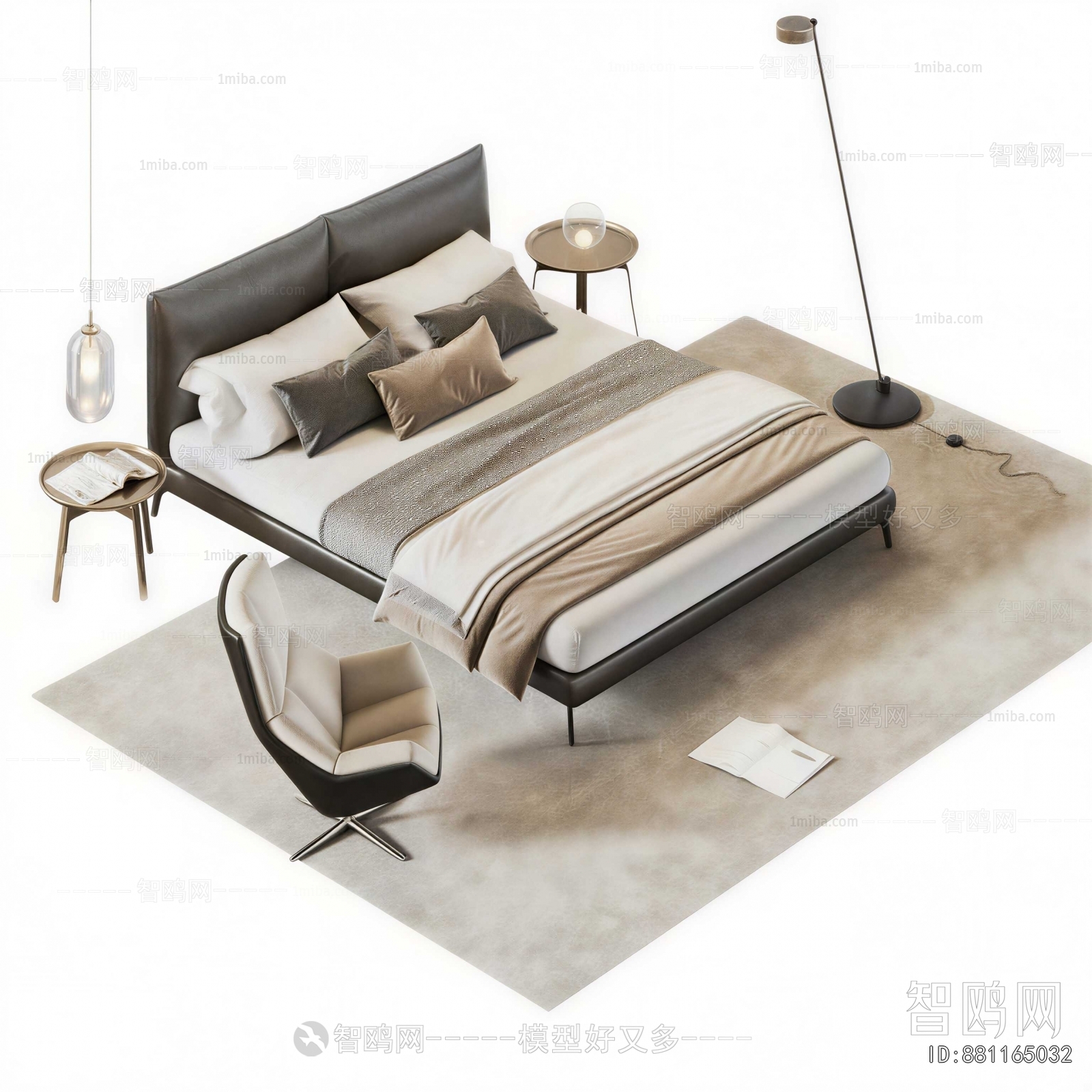 Modern Double Bed