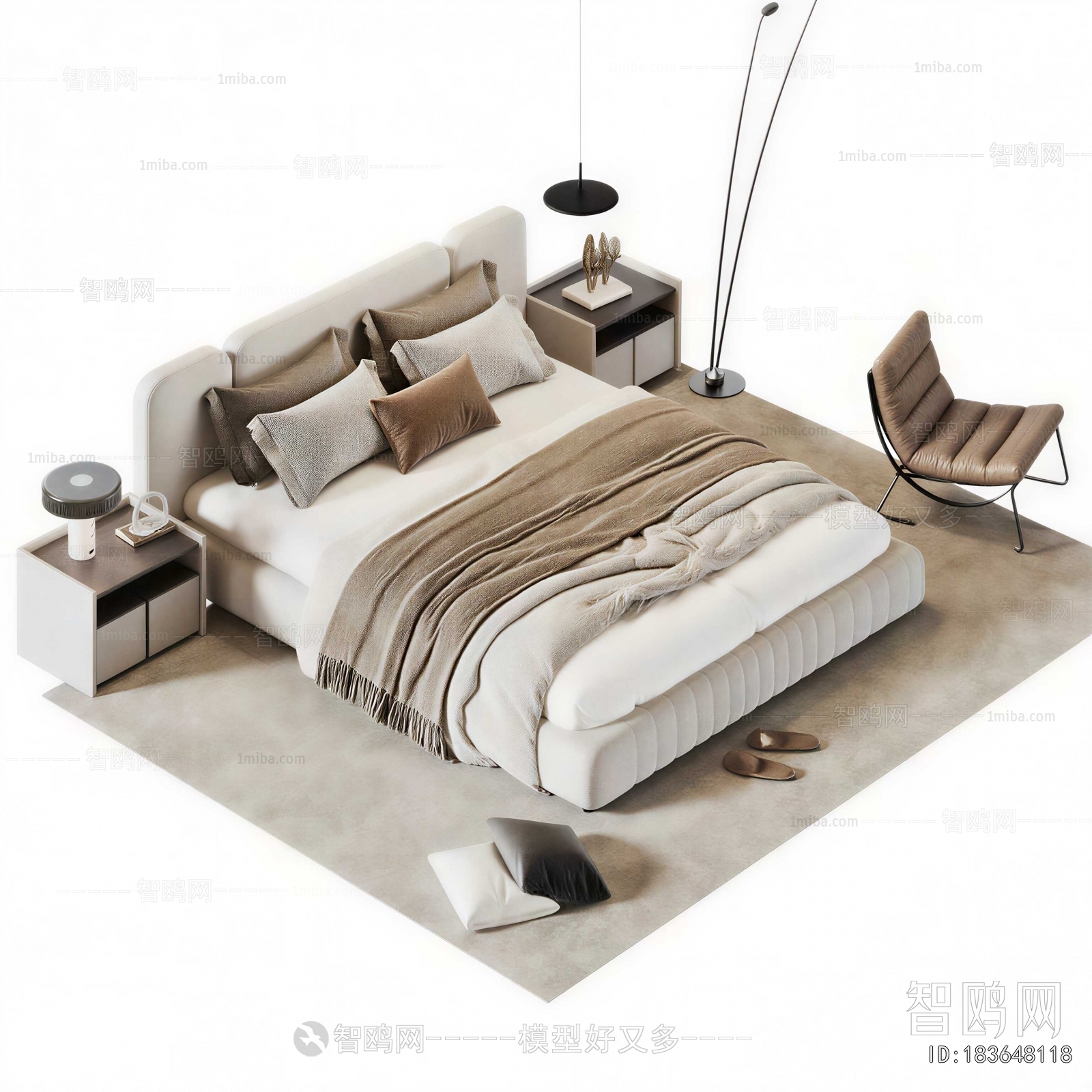 Modern Double Bed