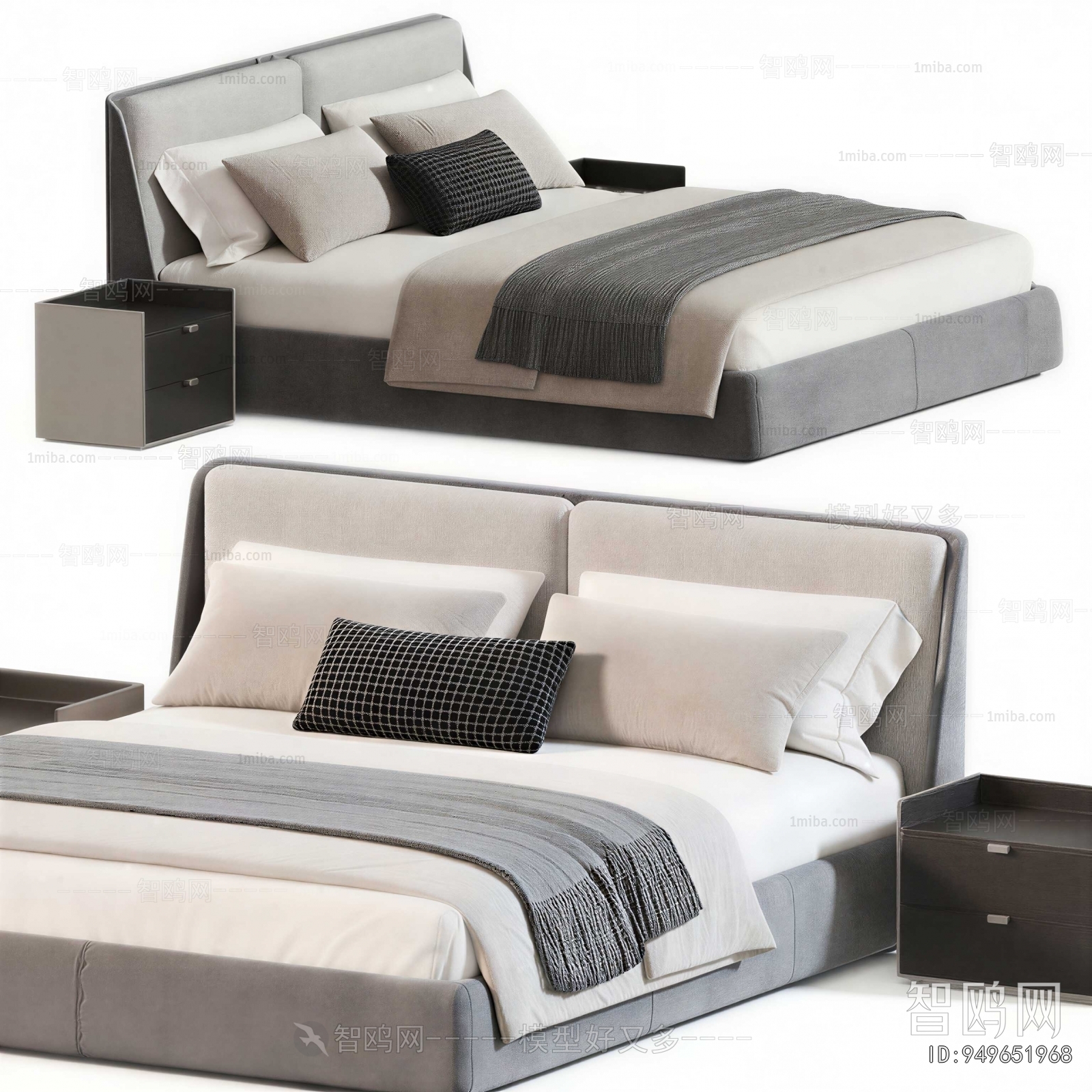 Modern Double Bed