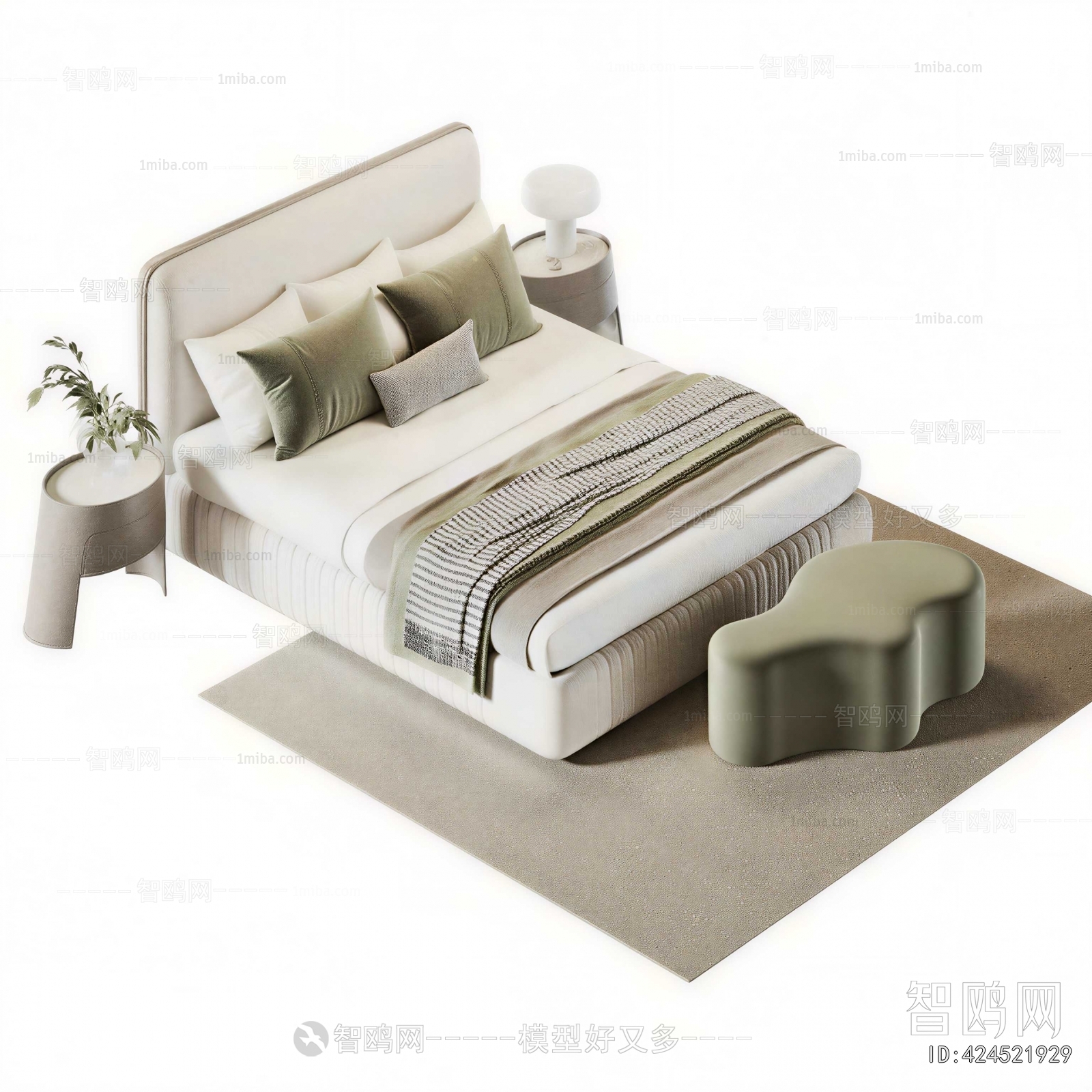Modern Double Bed
