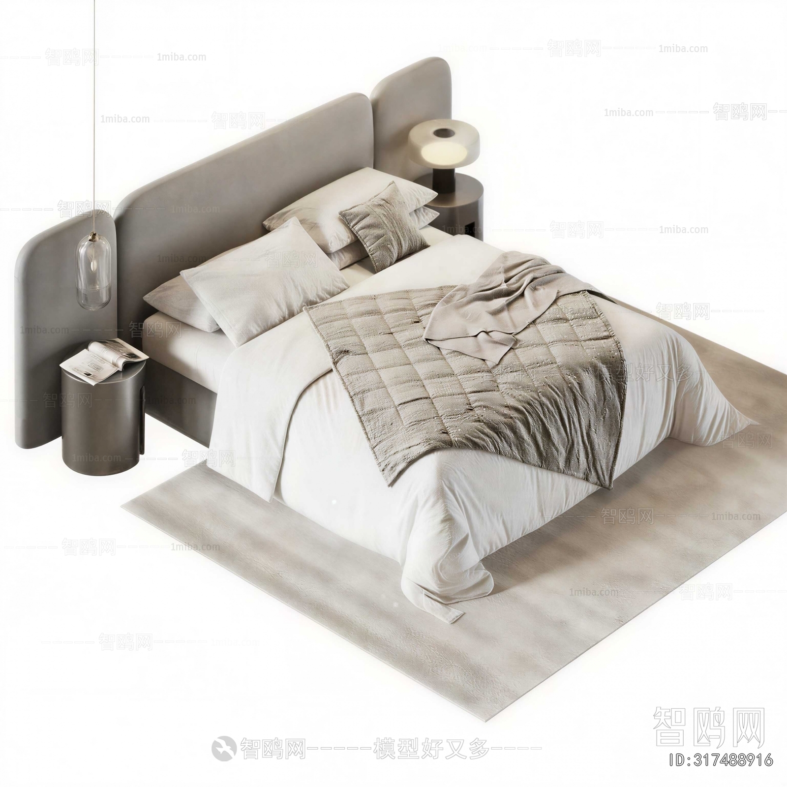Modern Double Bed