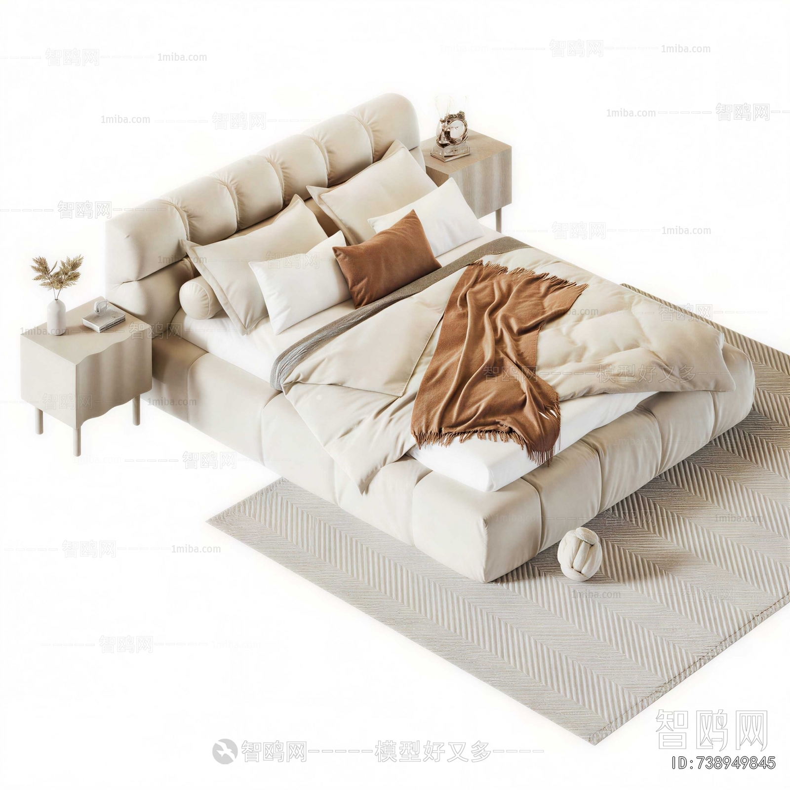 Modern Double Bed