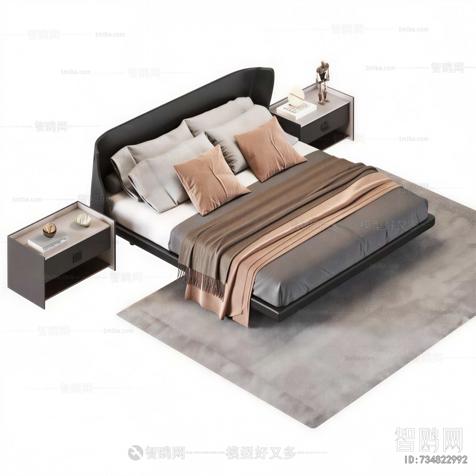 Modern Double Bed