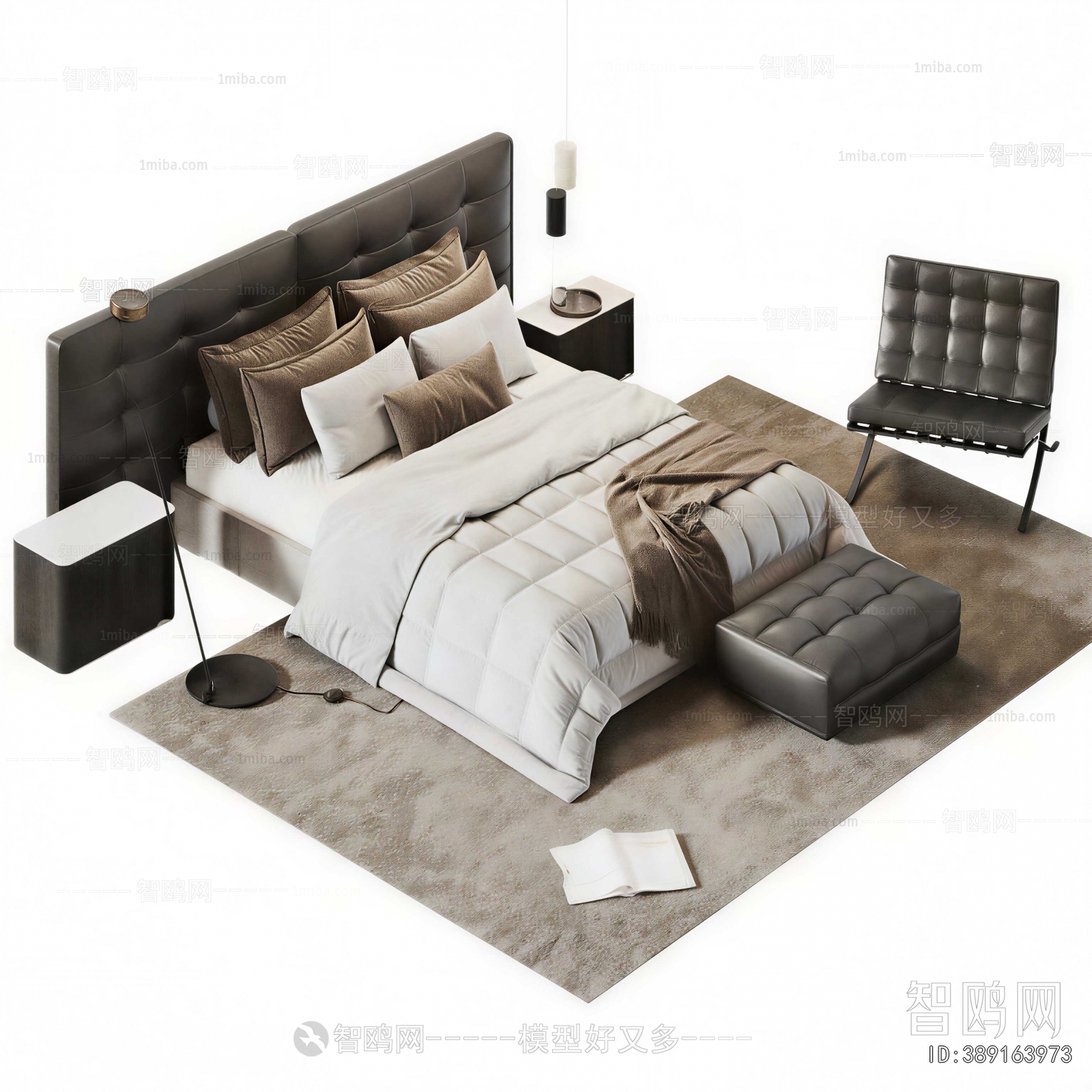 Modern Double Bed