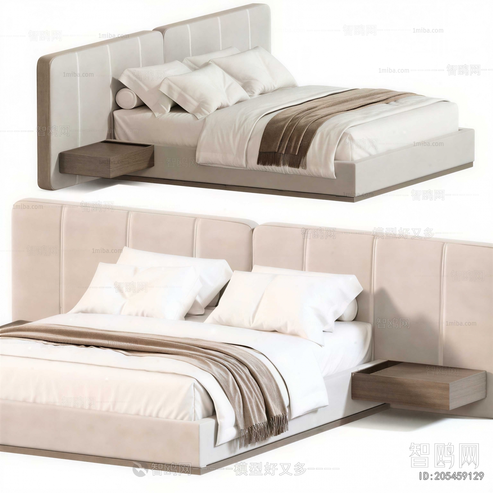Modern Double Bed