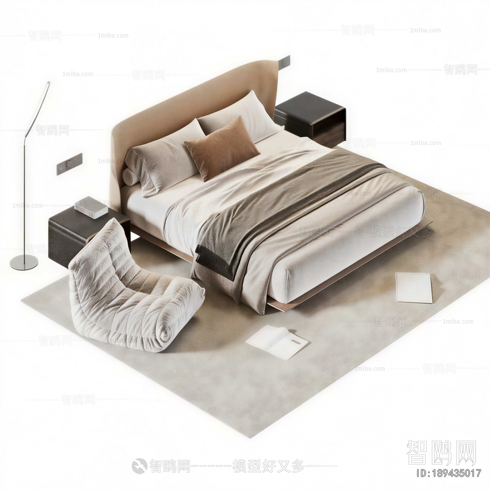 Modern Double Bed