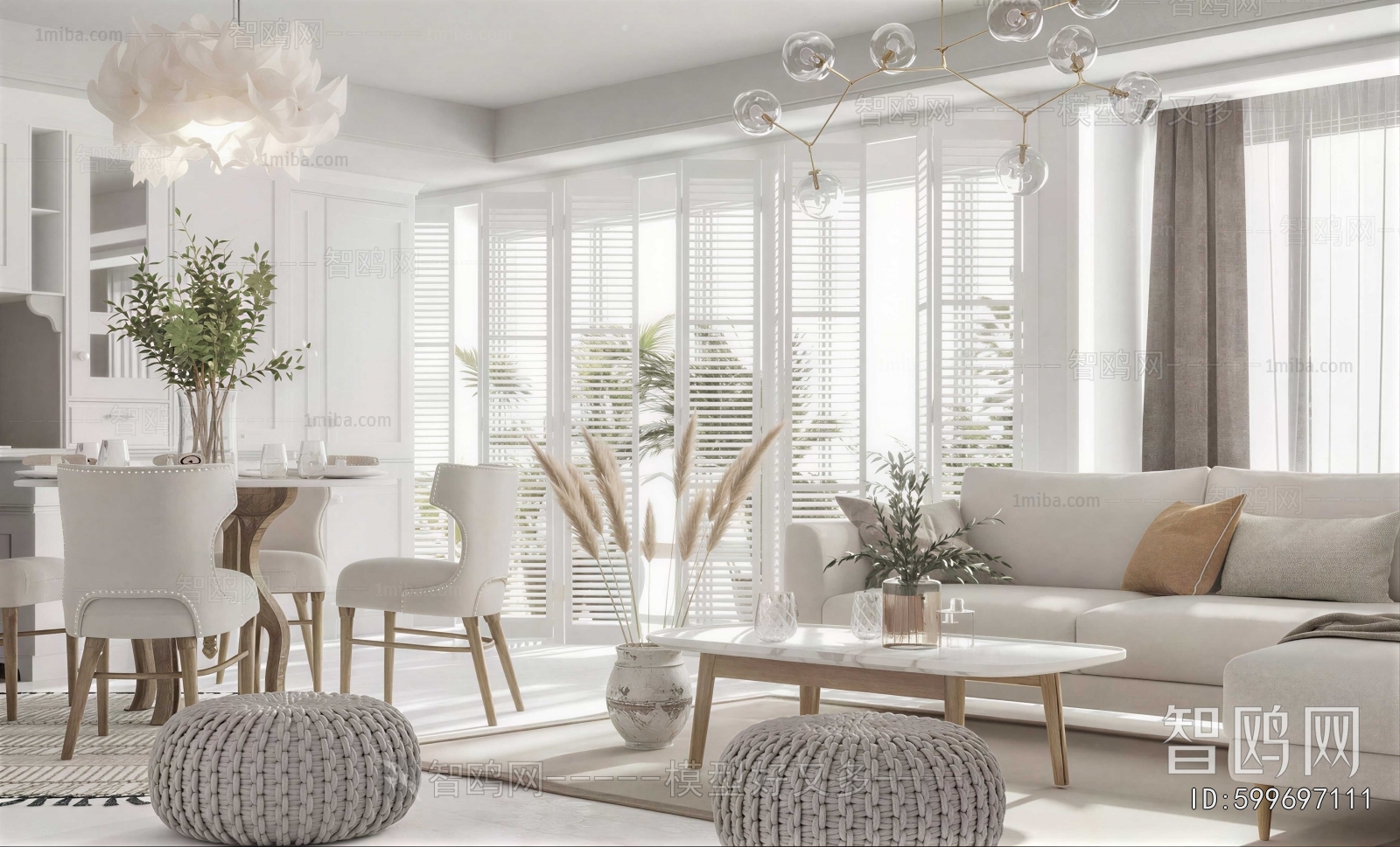 Nordic Style A Living Room