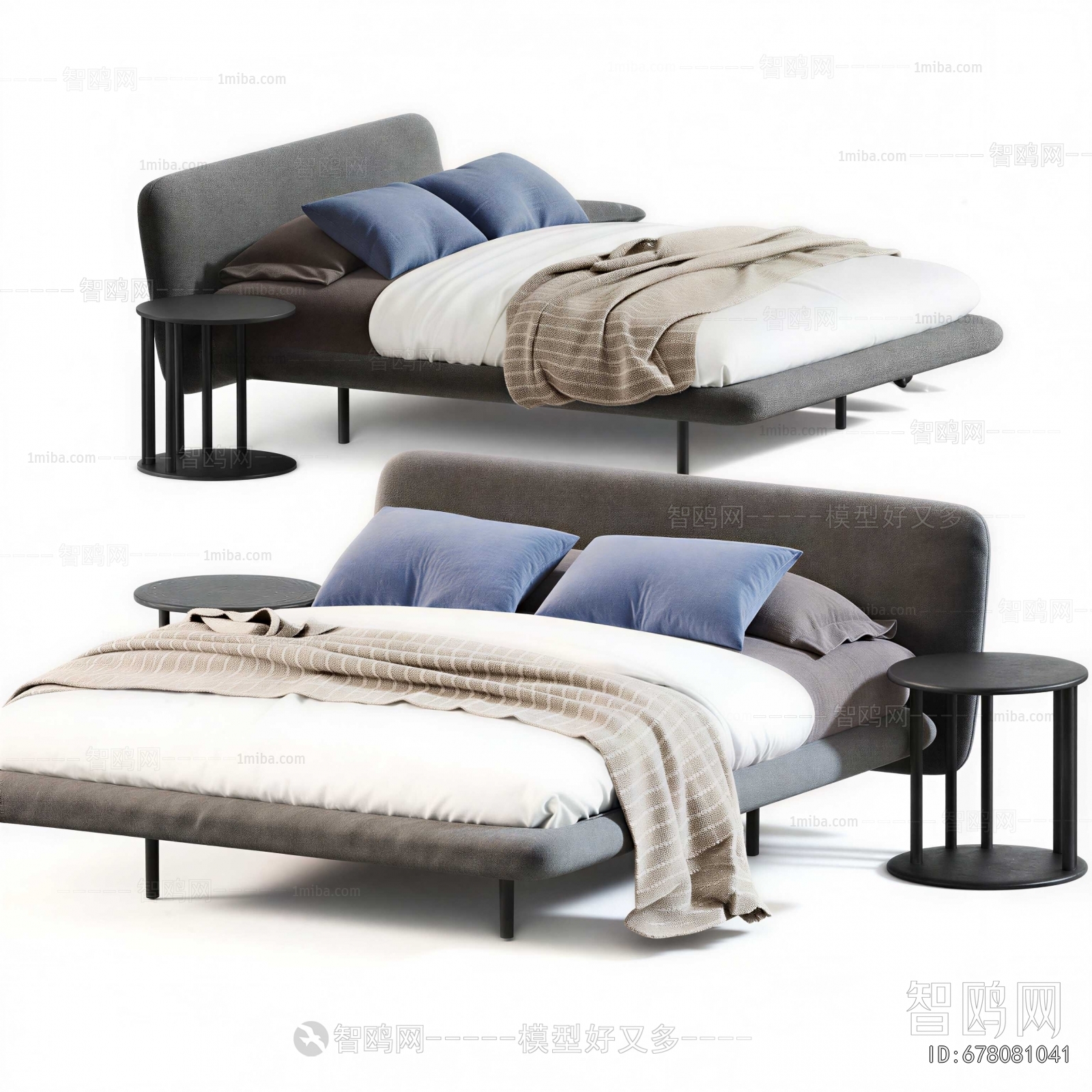 Modern Double Bed