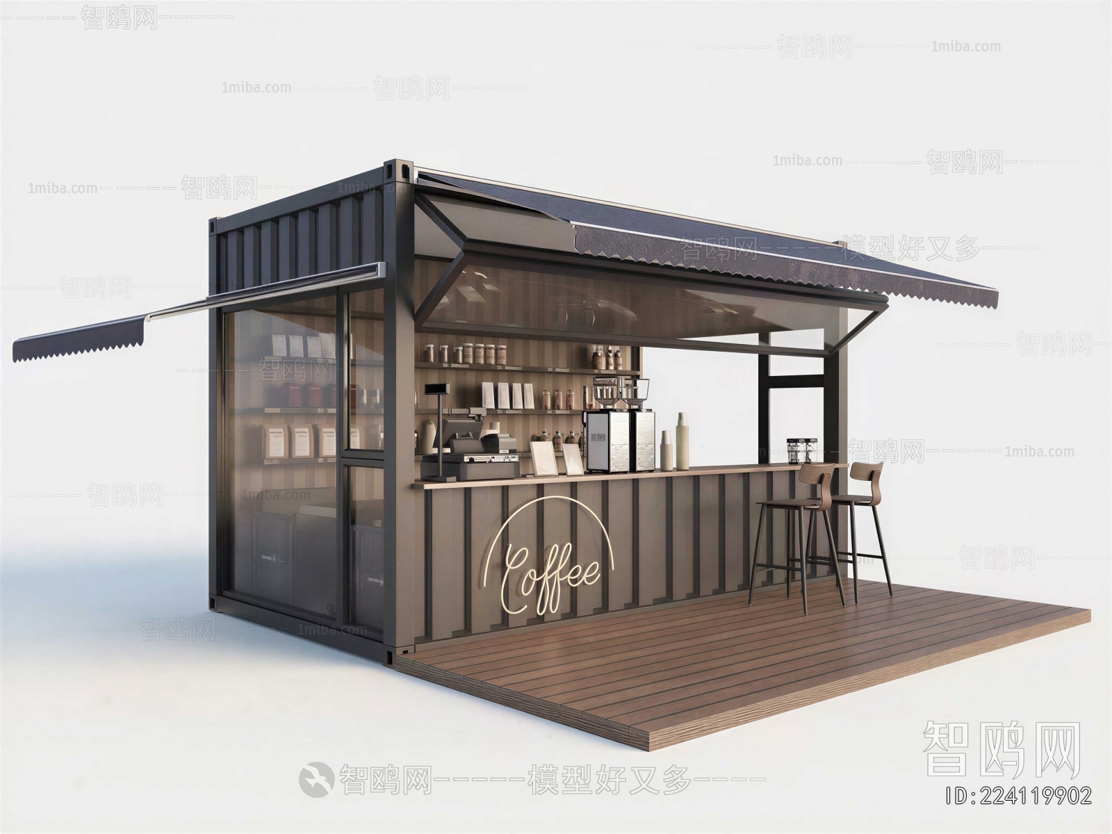 Modern Appearance Of Commercial Building