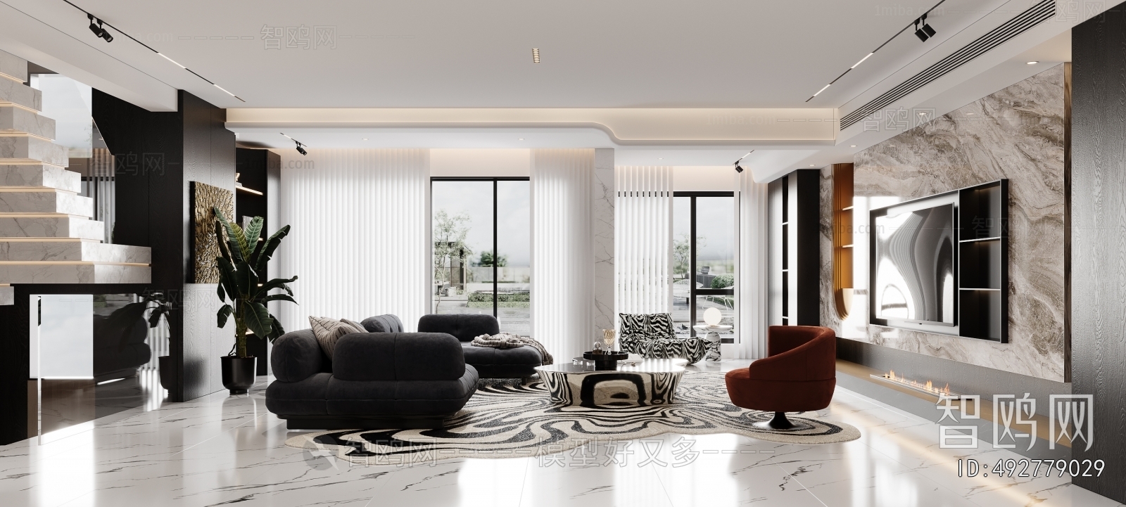 Modern A Living Room