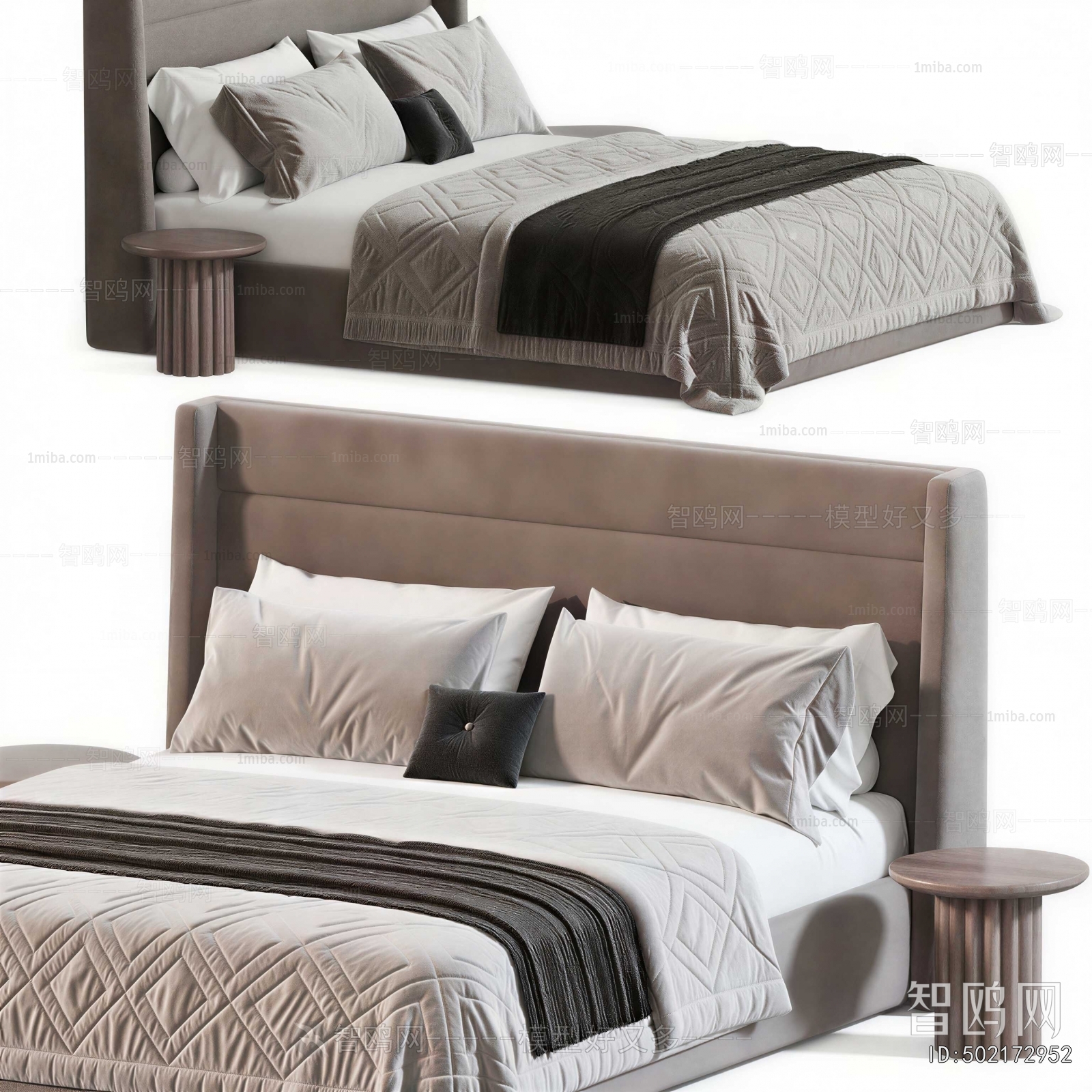 Modern Double Bed
