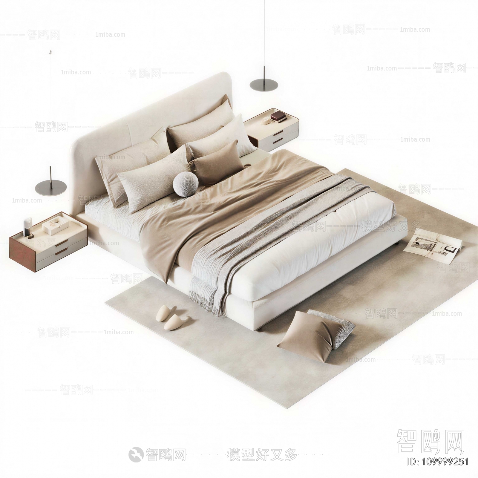 Modern Double Bed