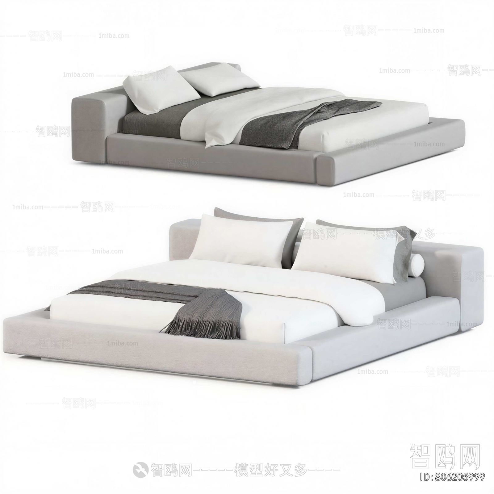 Modern Double Bed