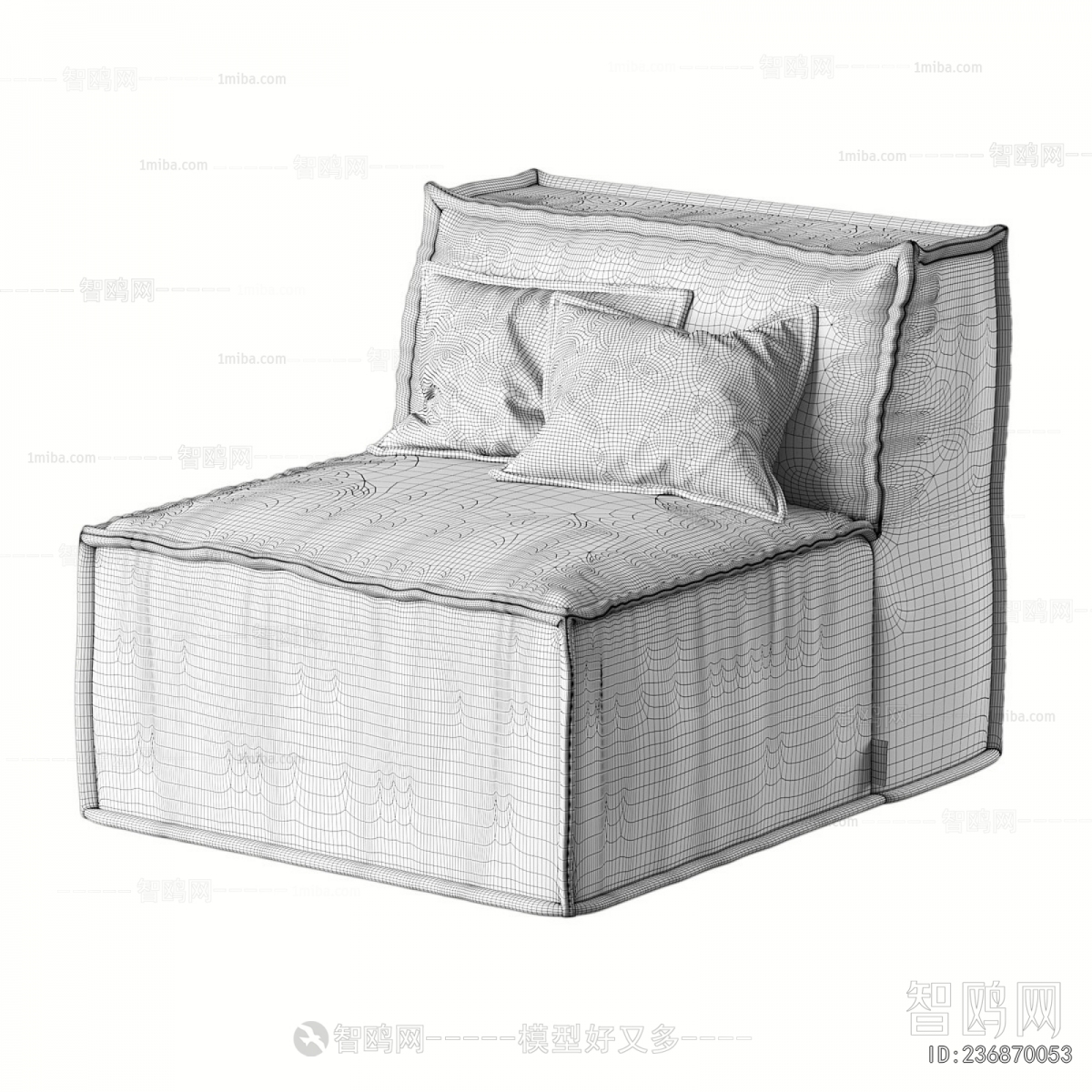 Nordic Style Single Sofa