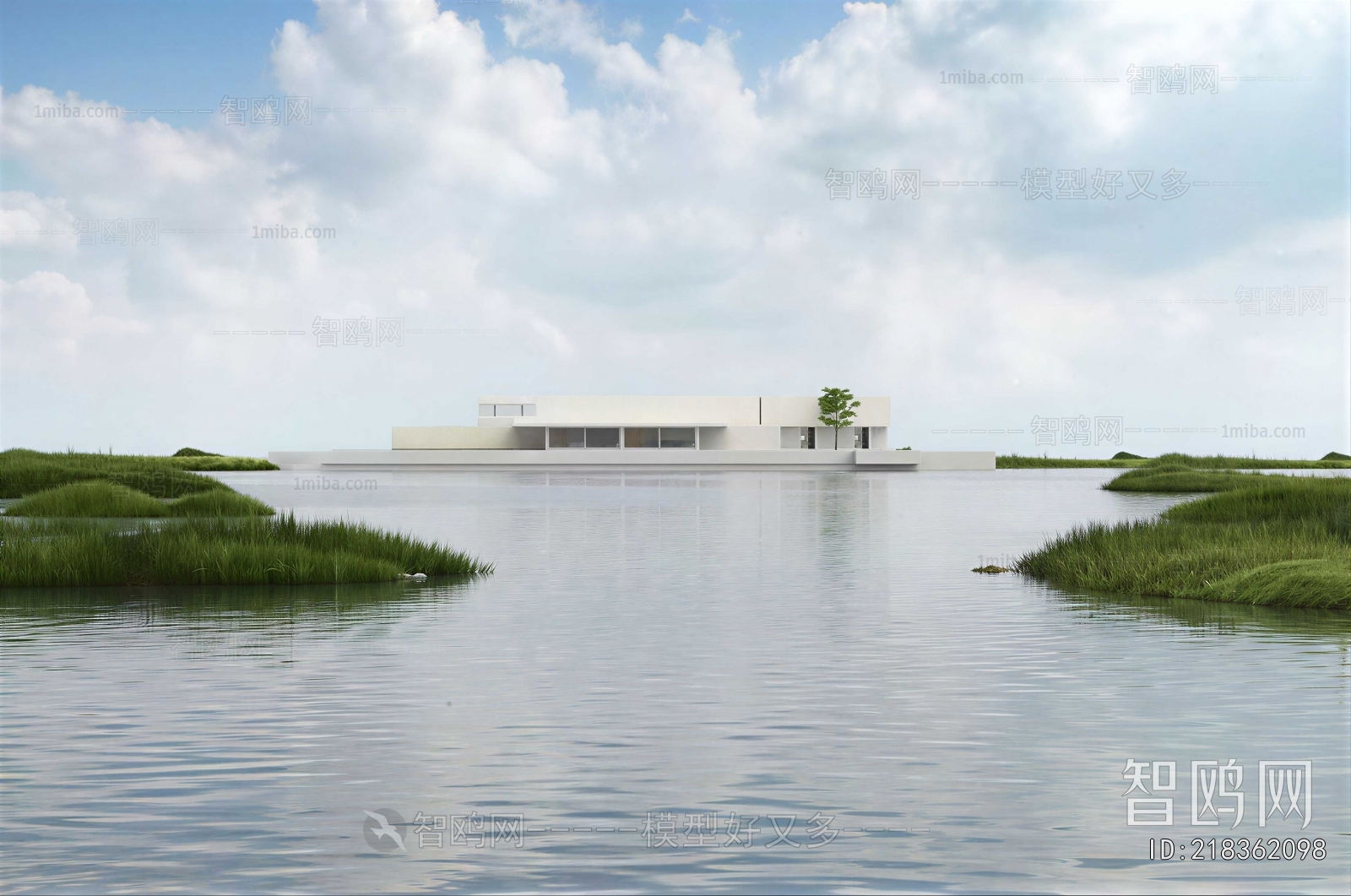 Modern Appearance Of Commercial Building