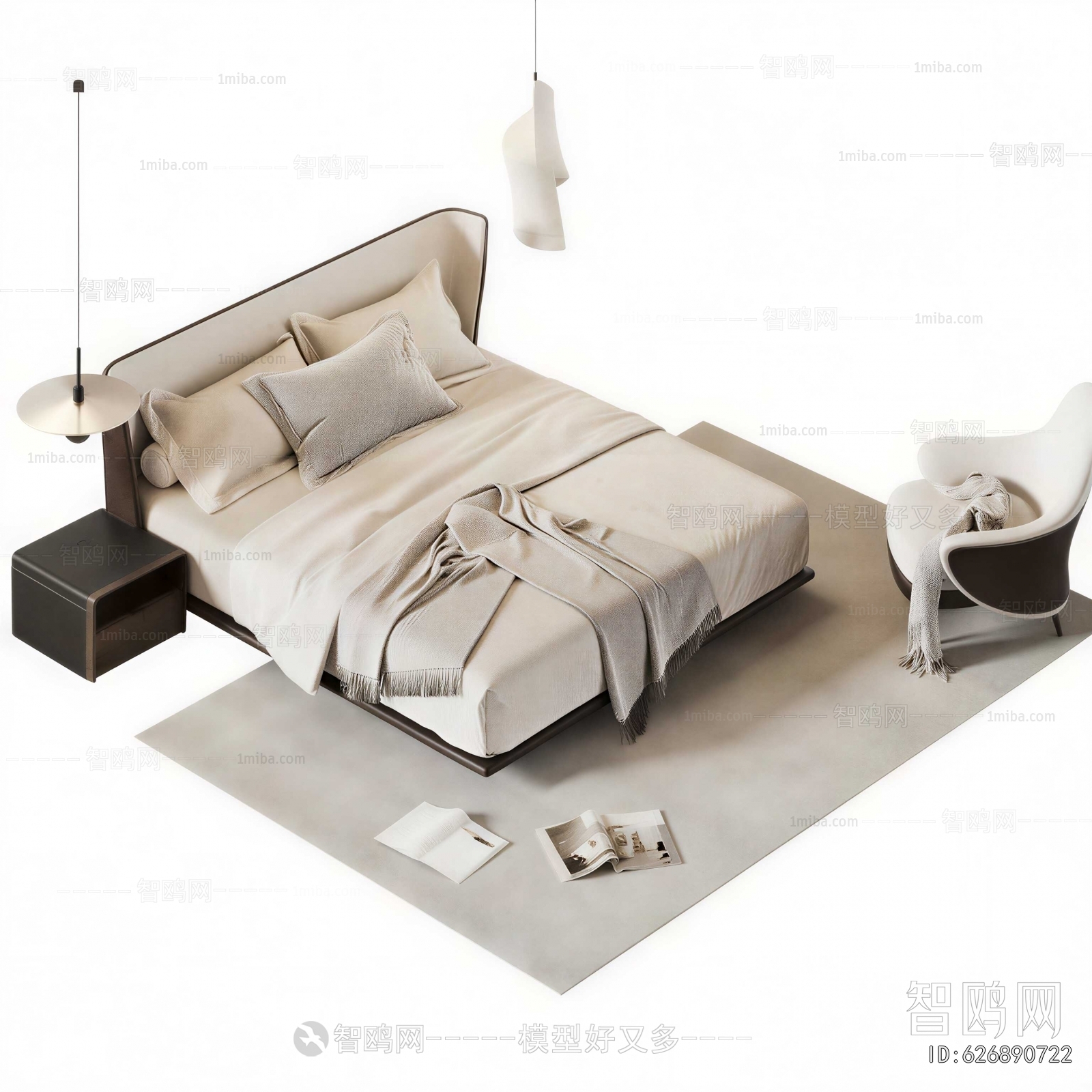 Modern Double Bed