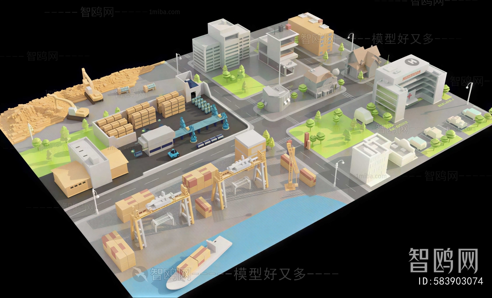 Modern Cartoon House