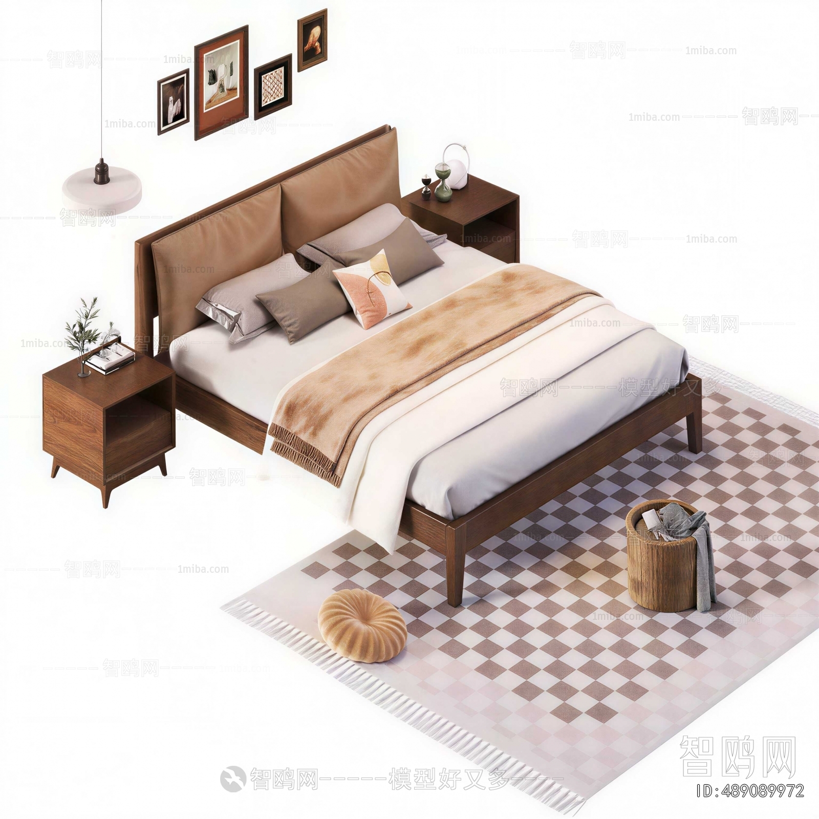 Modern Double Bed