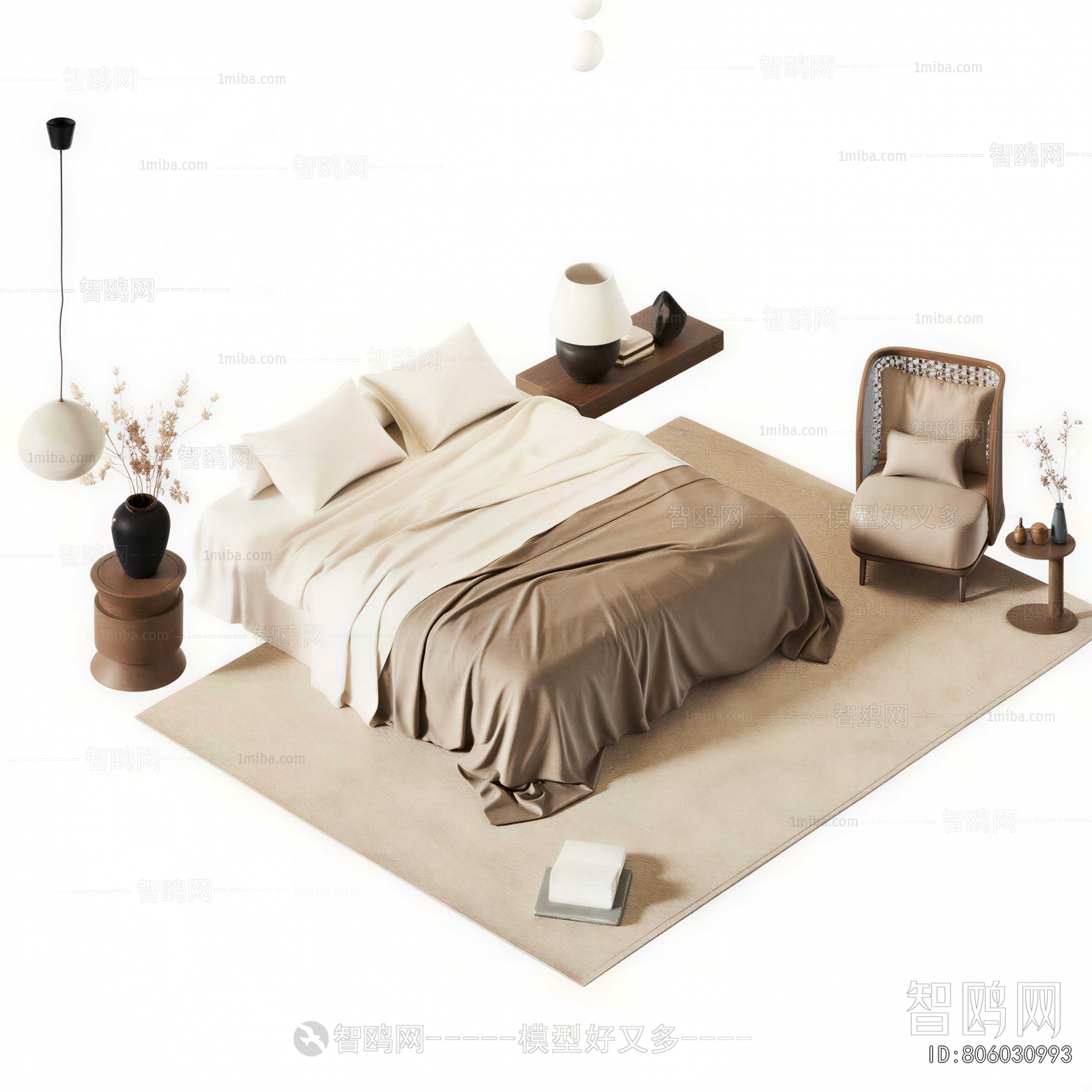 Modern Double Bed