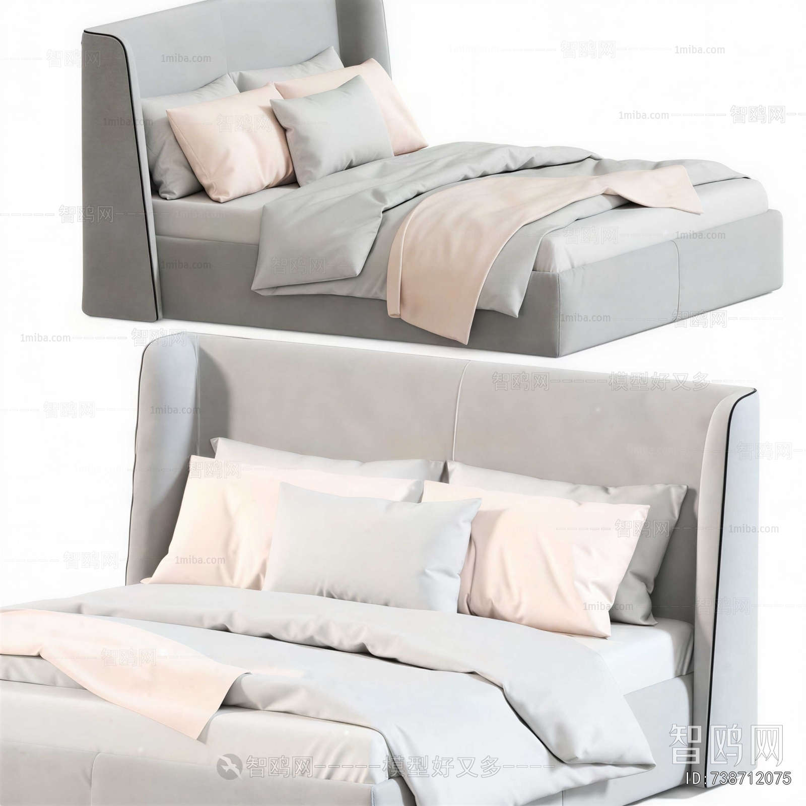 Modern Double Bed