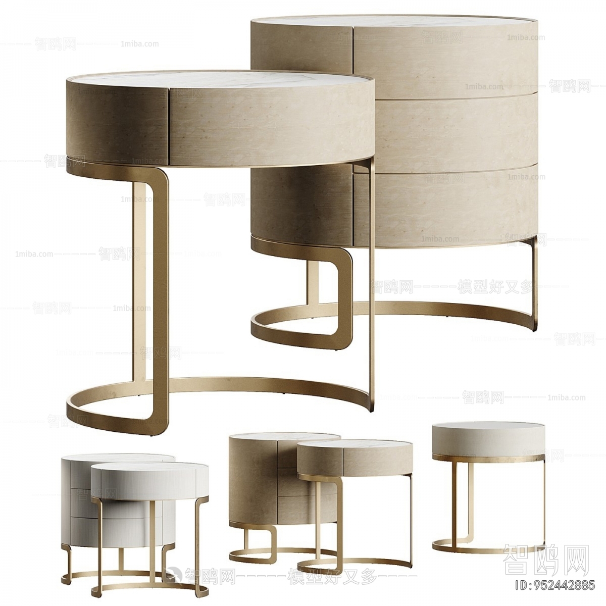 Modern Bedside Cupboard