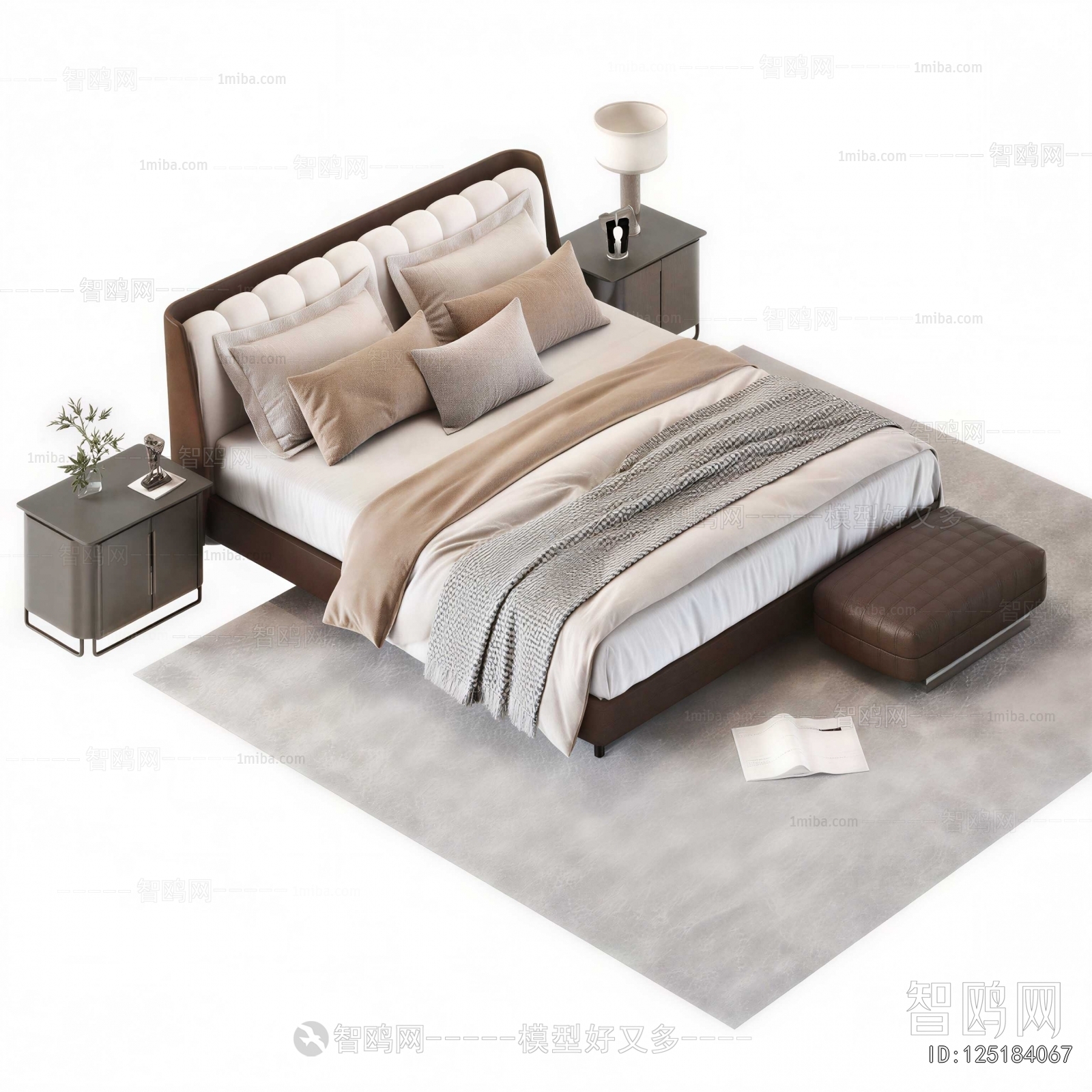 Modern Double Bed