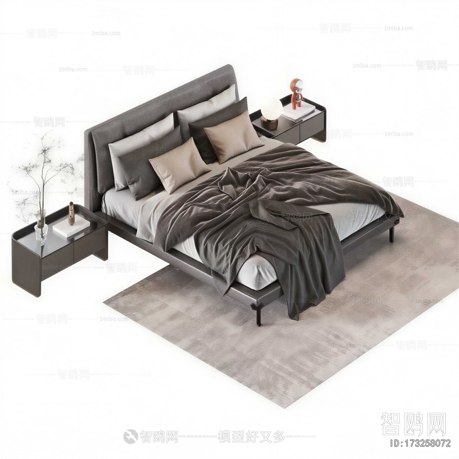 Modern Double Bed