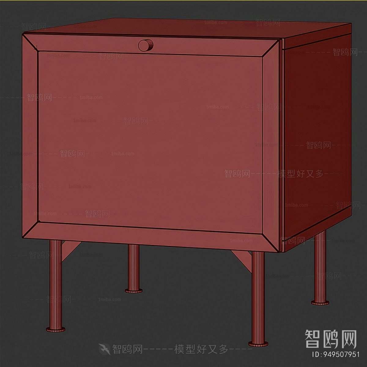 Modern Bedside Cupboard