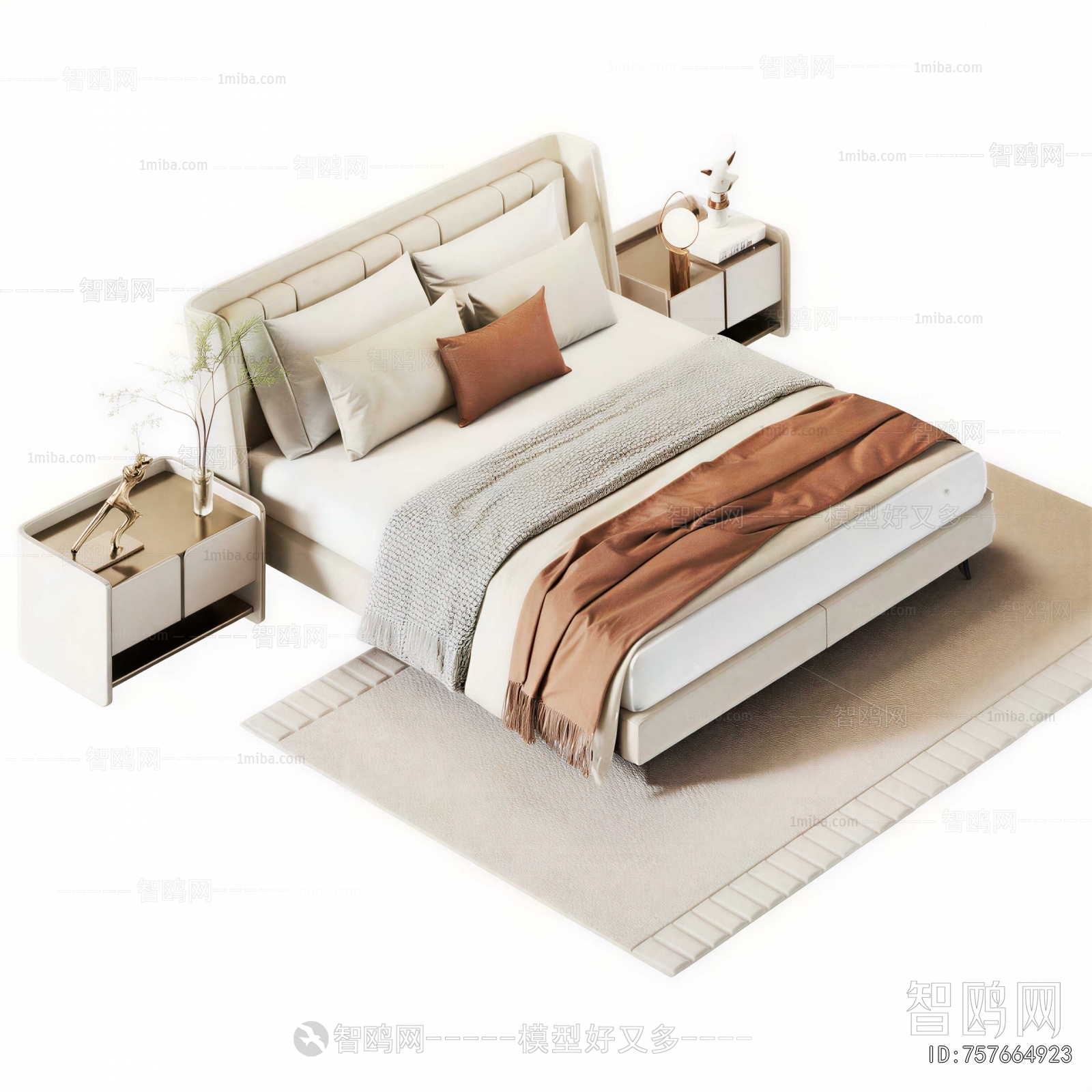 Modern Double Bed