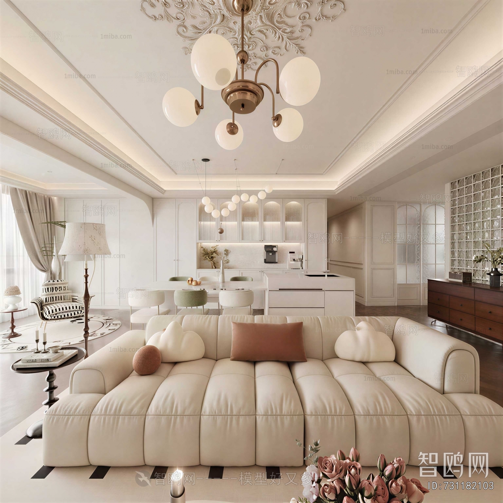 French Style A Living Room