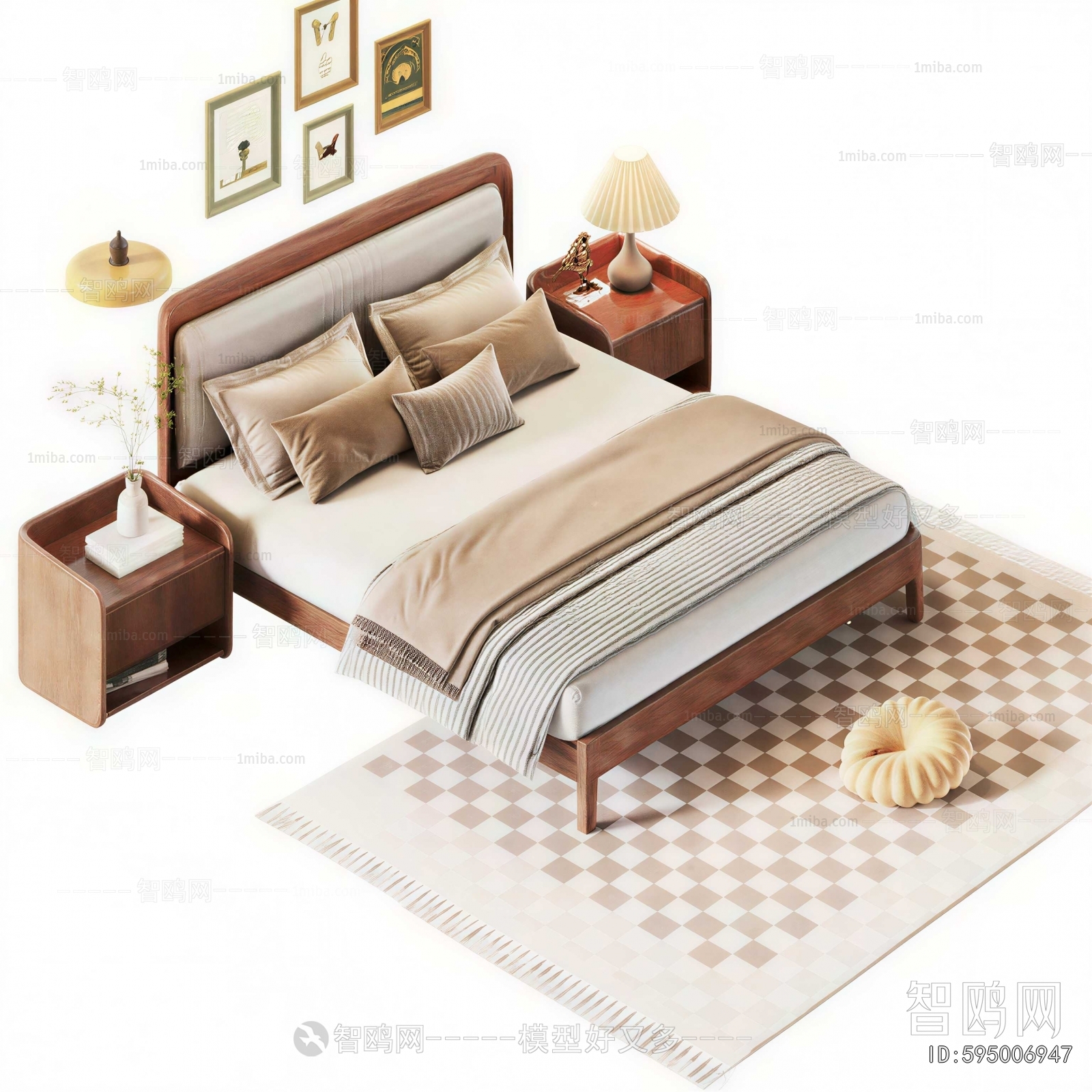 Modern Double Bed