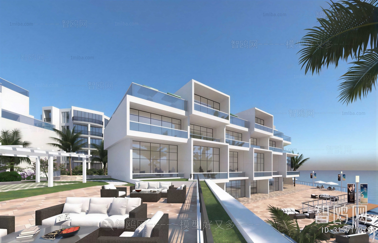 Modern Appearance Of Commercial Building