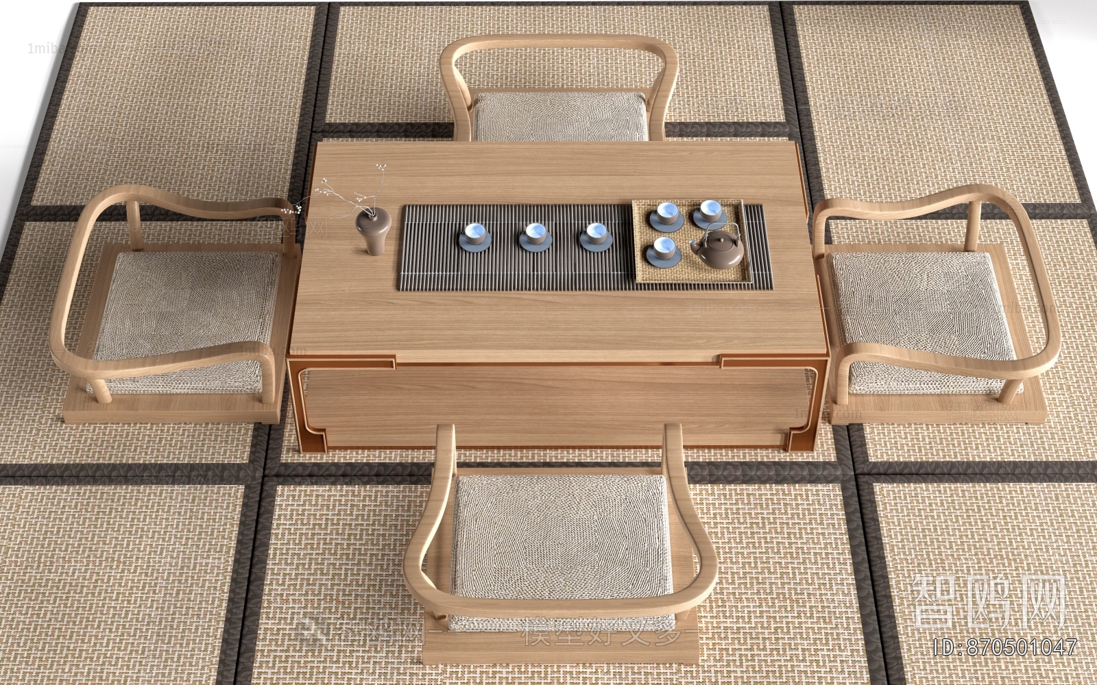 Japanese Style Tea Tables And Chairs