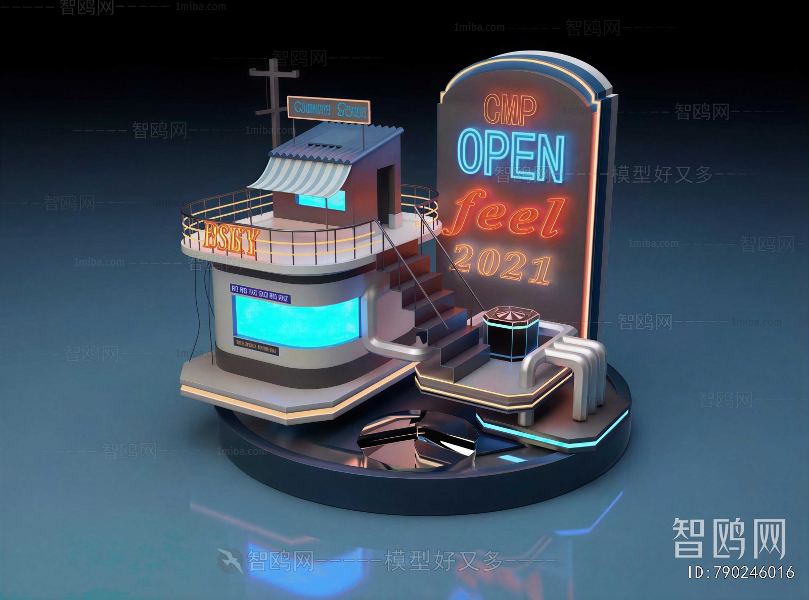 Modern Cartoon House