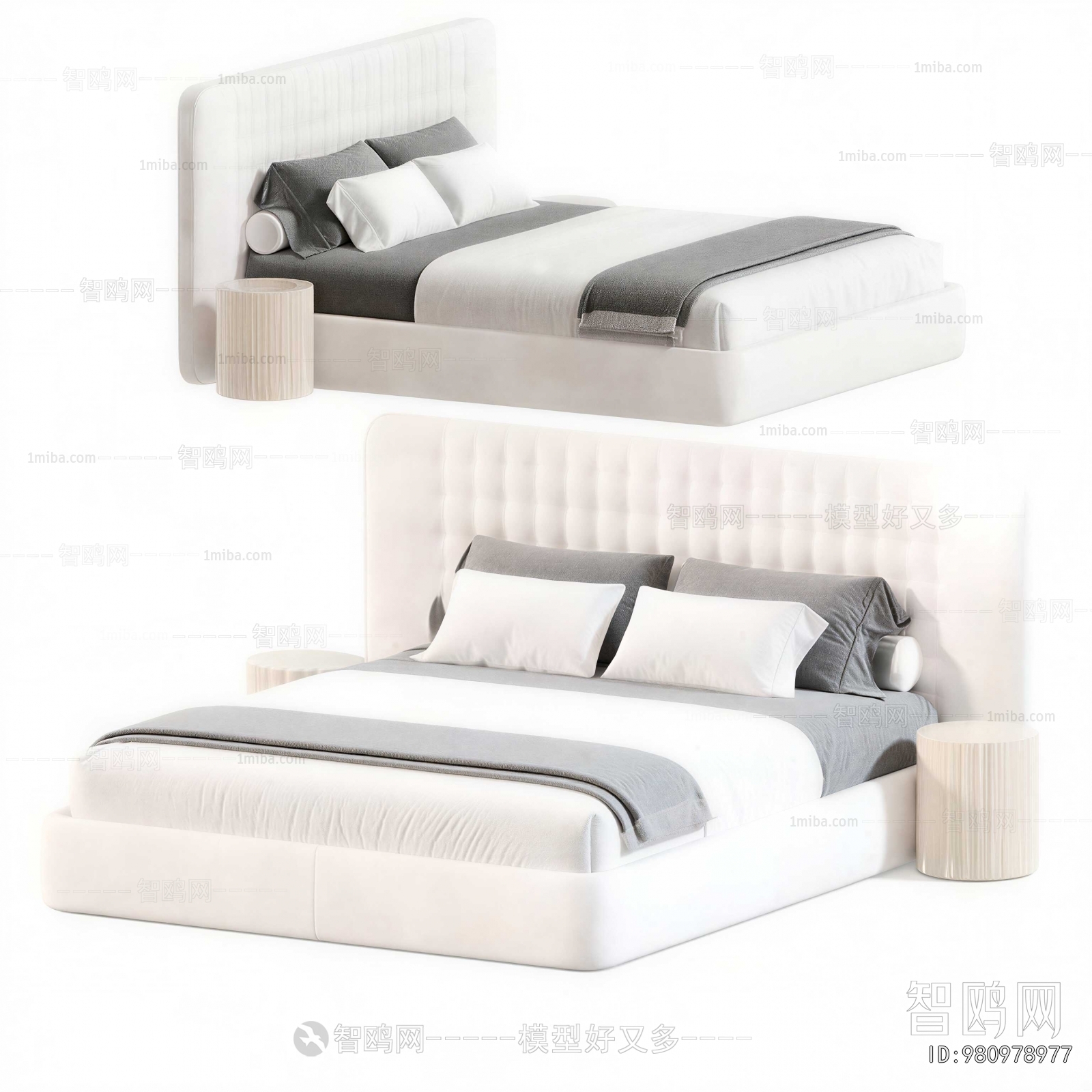 Modern Double Bed