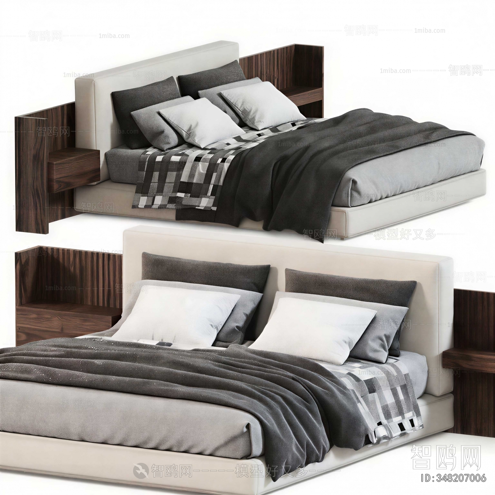 Modern Double Bed