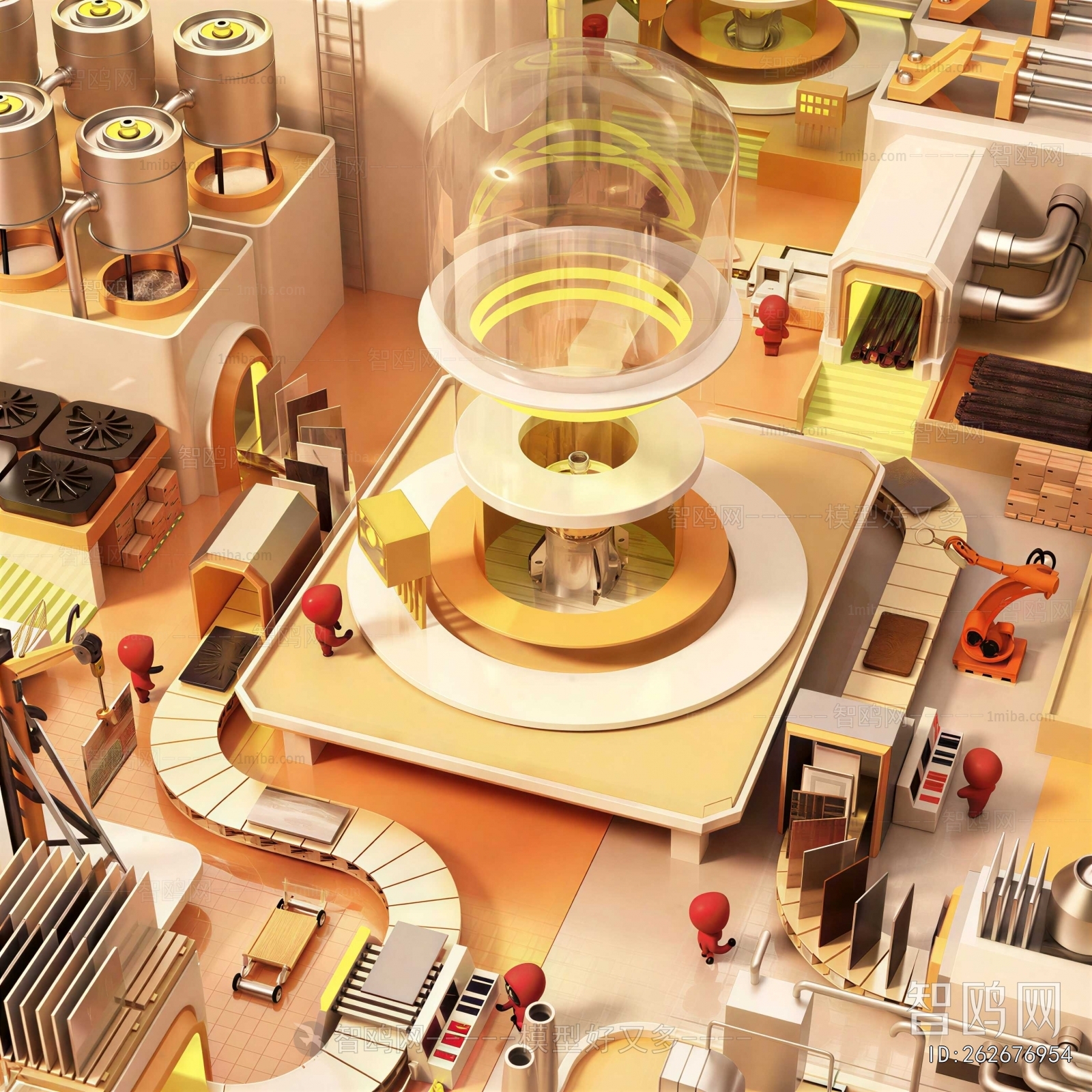 Modern Cartoon House