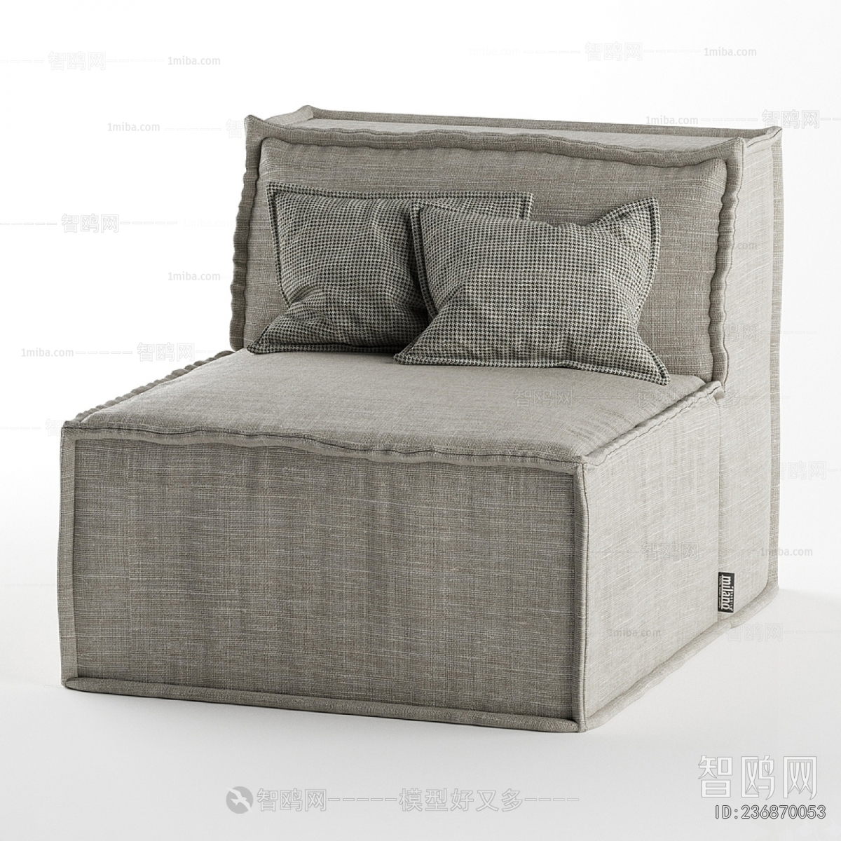 Nordic Style Single Sofa