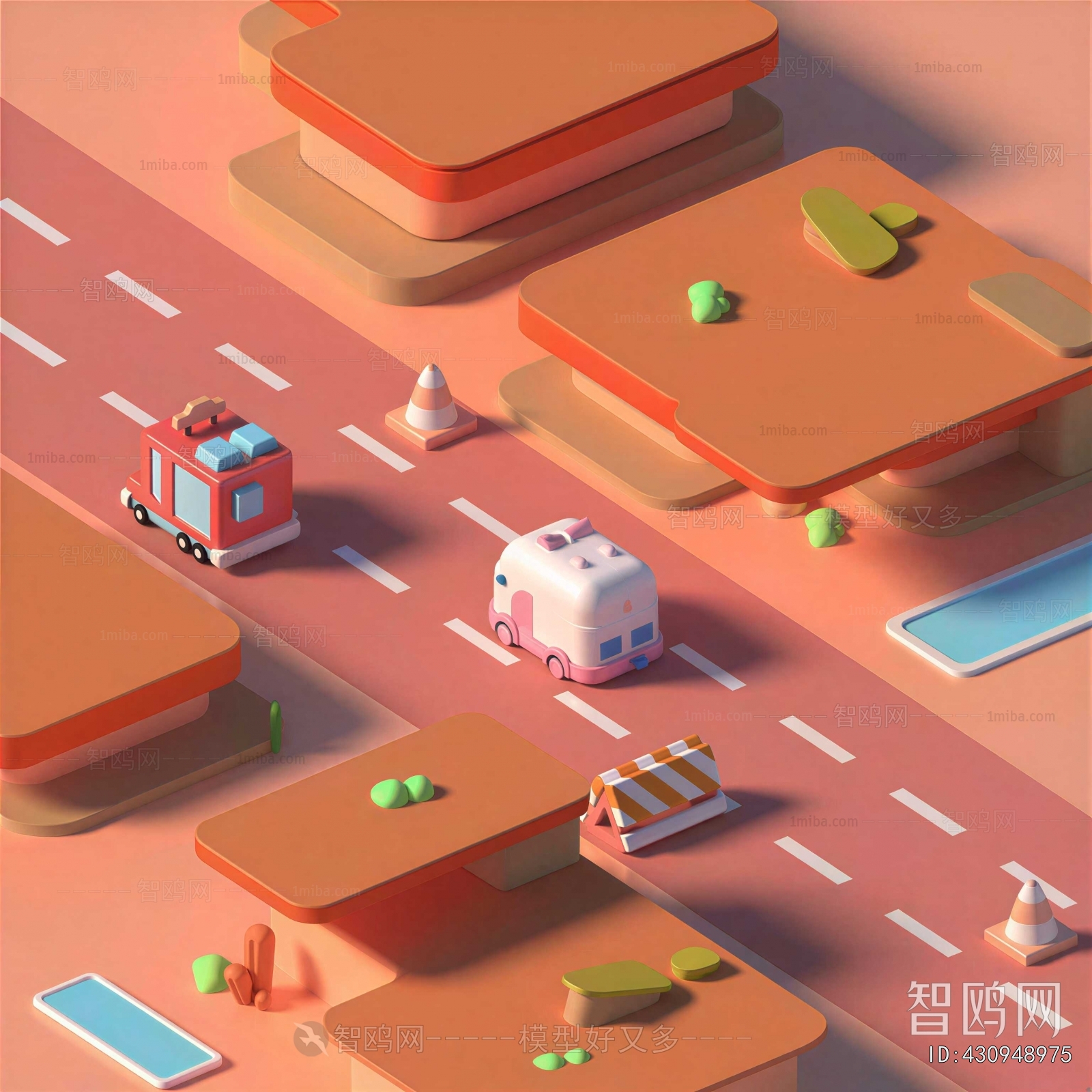 Modern Cartoon House