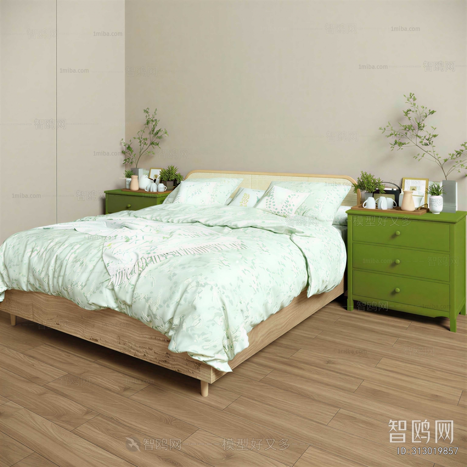 Modern Double Bed