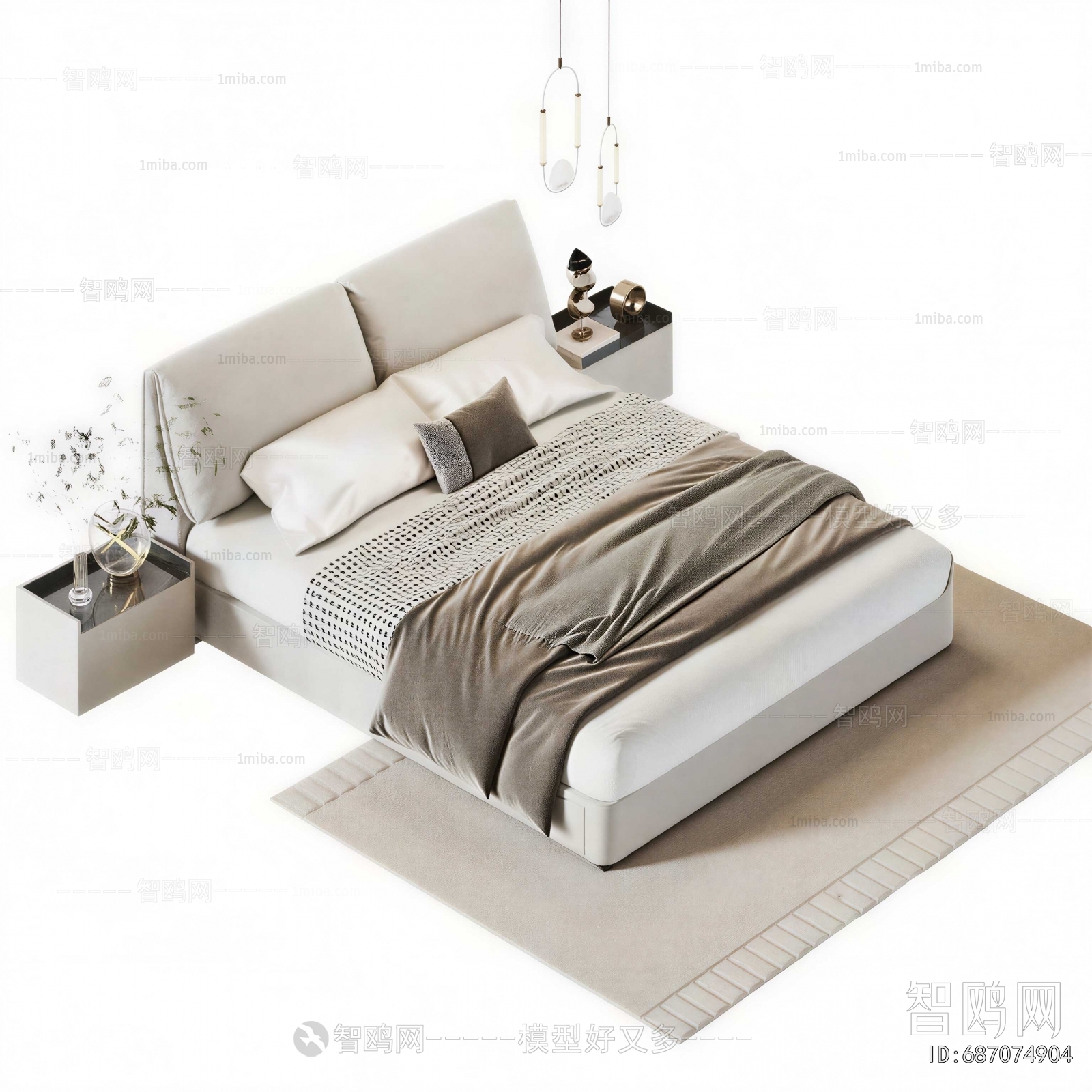Modern Double Bed