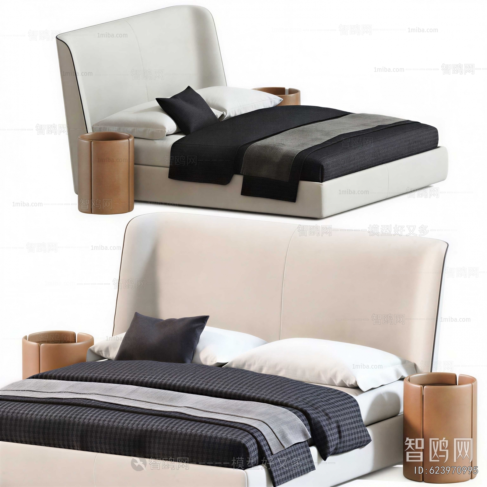 Modern Double Bed