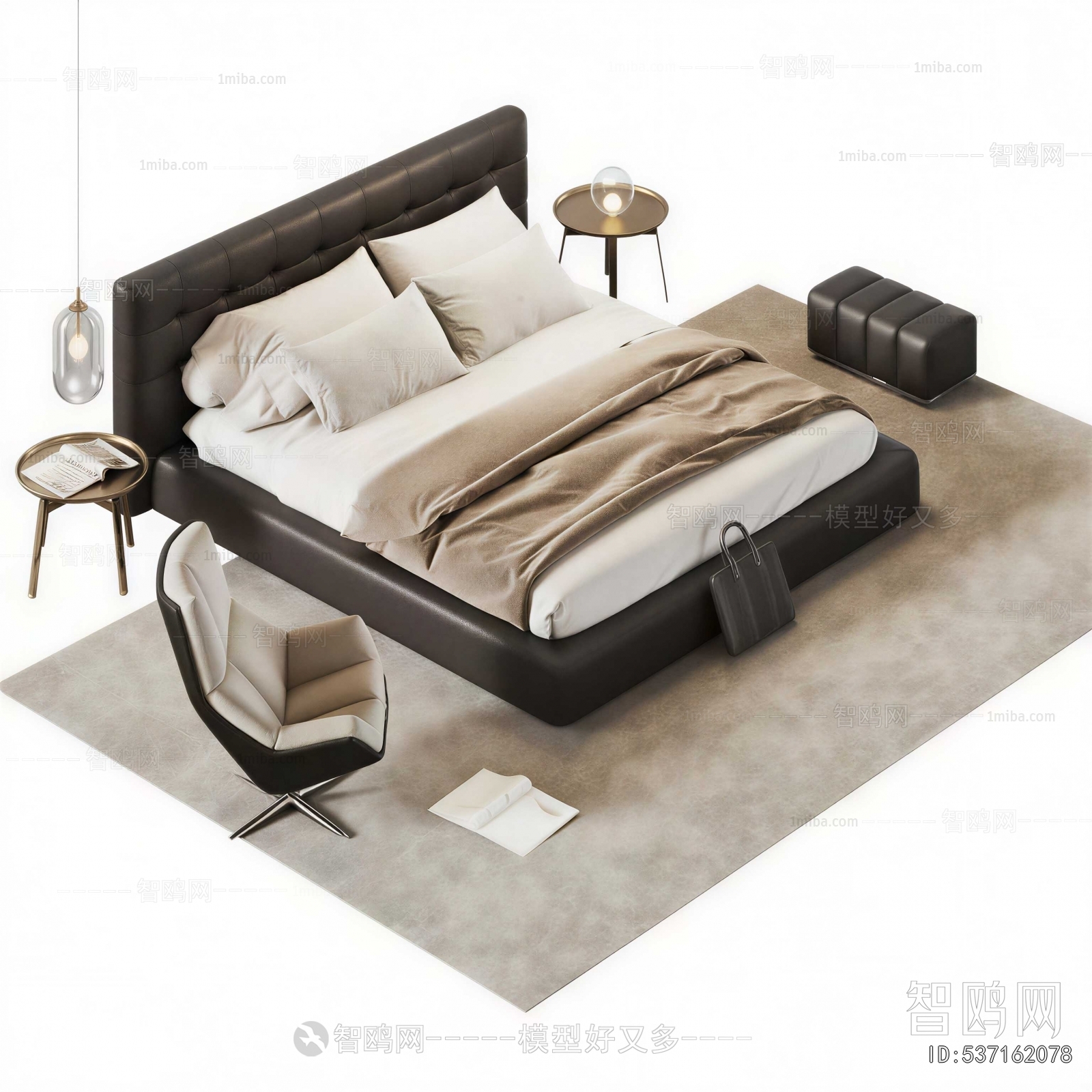 Modern Double Bed