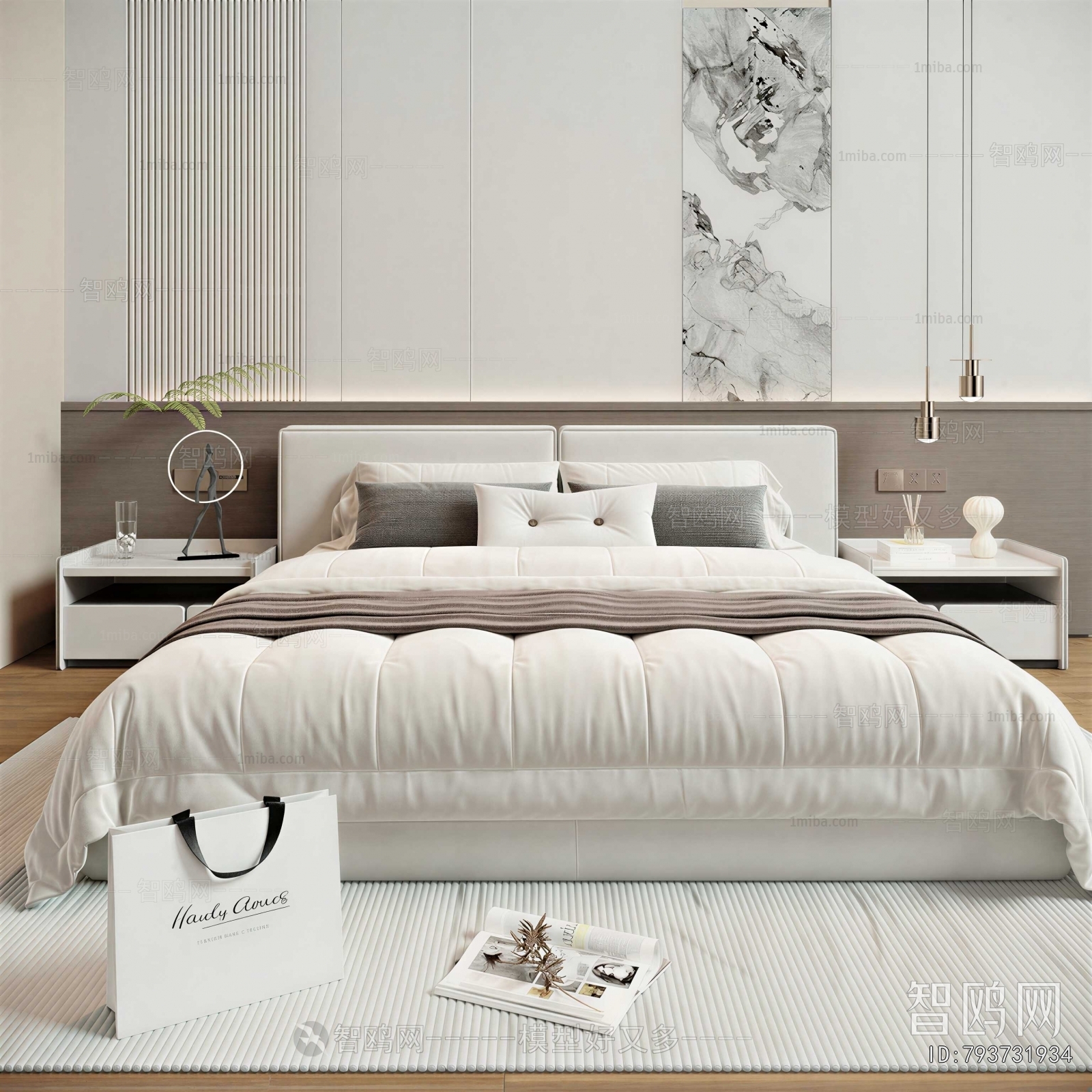 Modern Double Bed